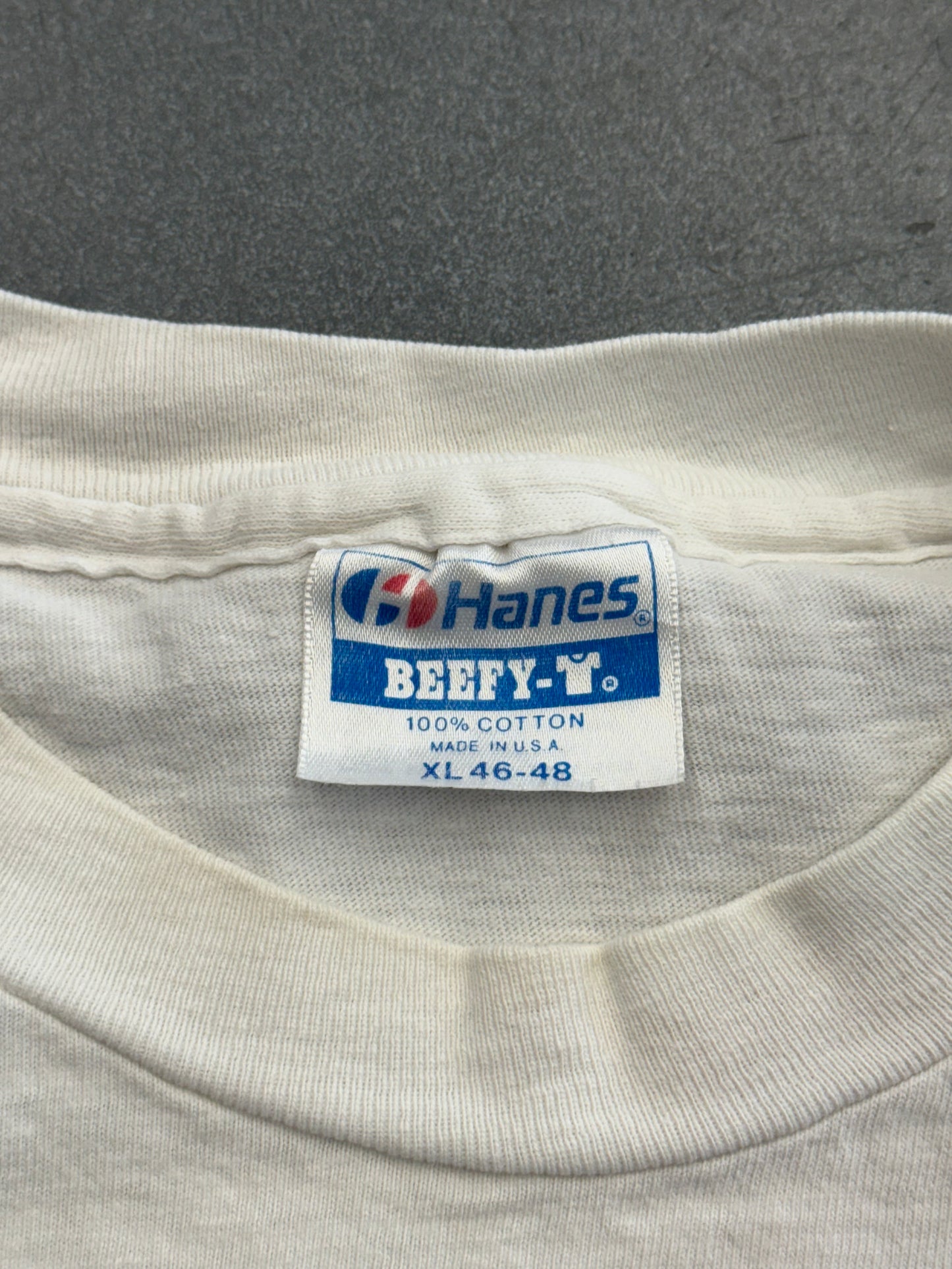 90S HEAD TEE (HANES BEEFY-T TAG)