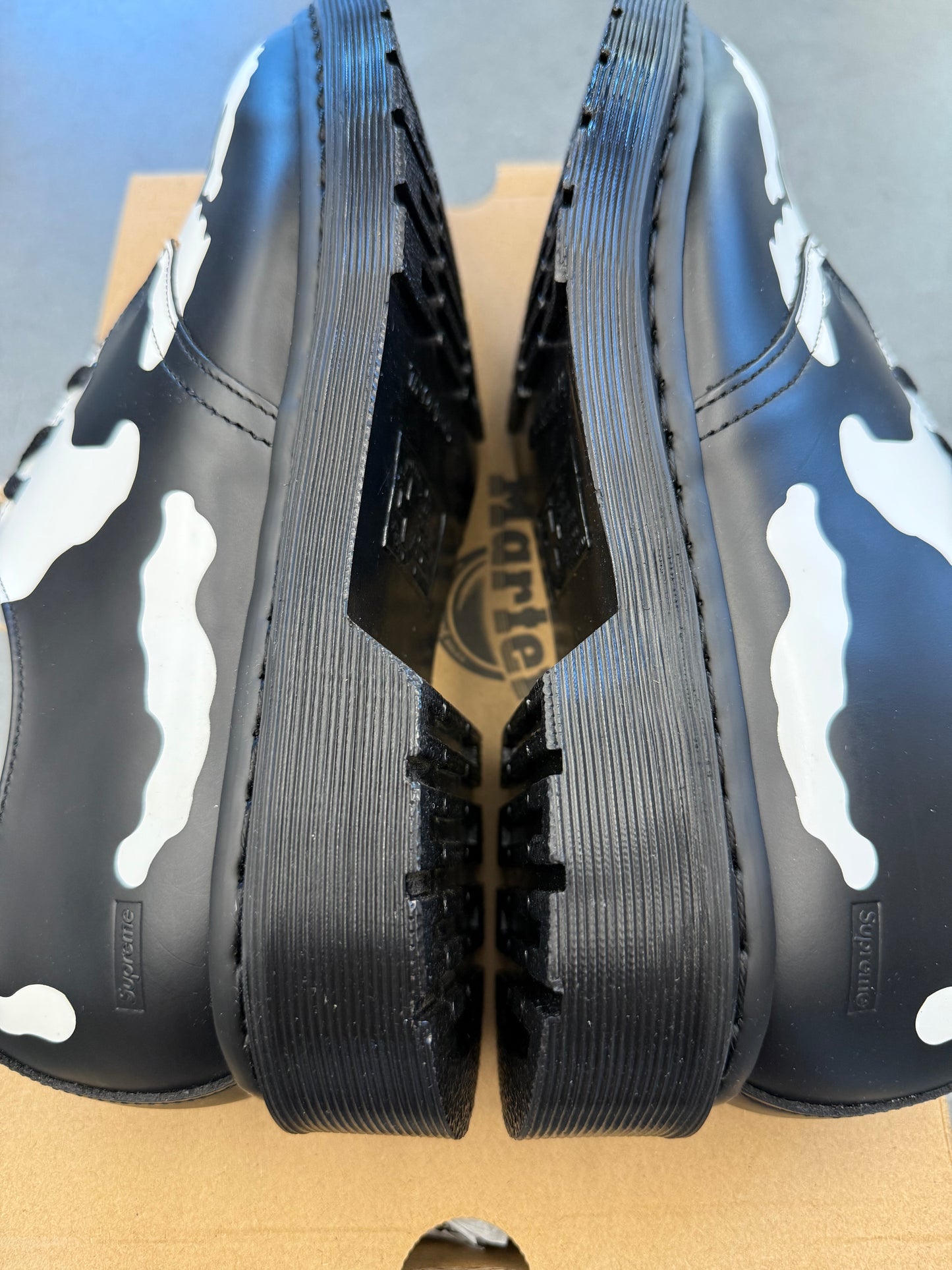 FW25 SUPREME DR. MARTENS 1461 3-EYE SHOE - BLACK