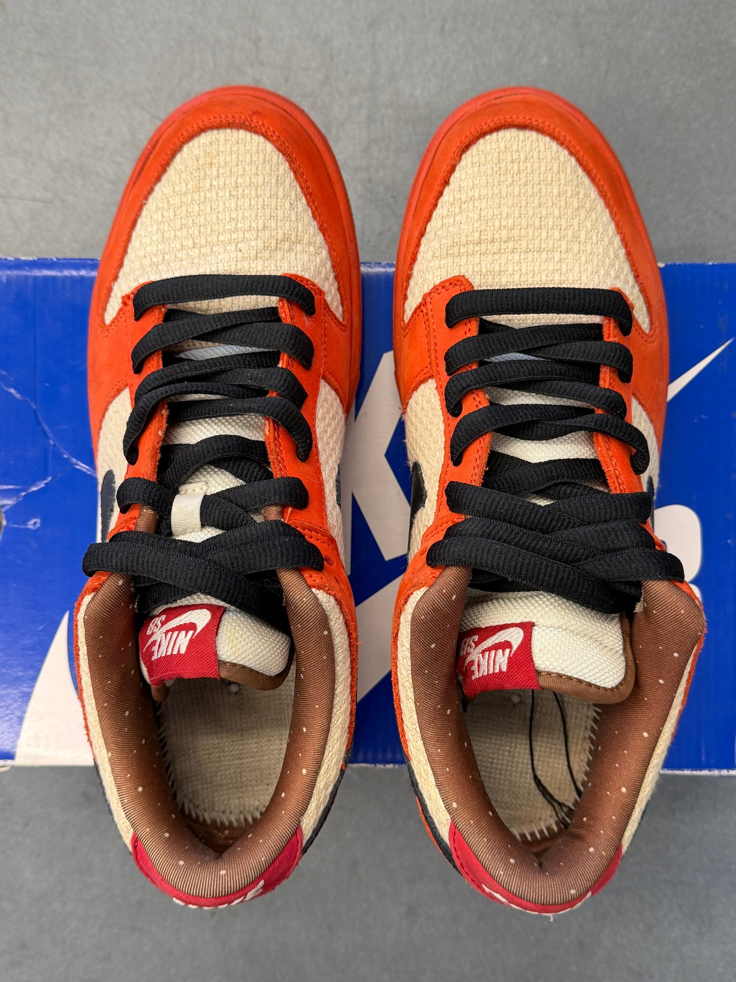 2009 NIKE SB DUNK LOW "RAMEN/UN-HEMP" (W/BOX)
