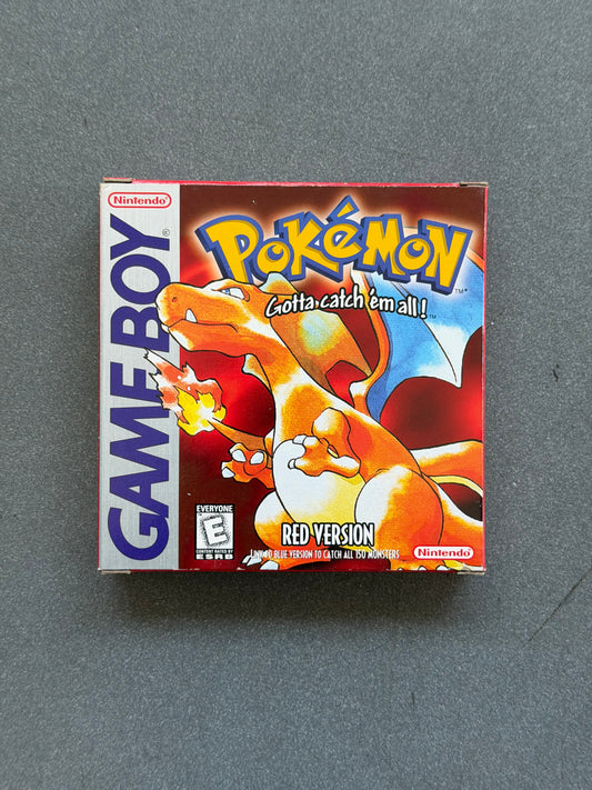POKEMON RED VERSION NINTENDO GAMEBOY (CIB) COMPLETE IN BOX