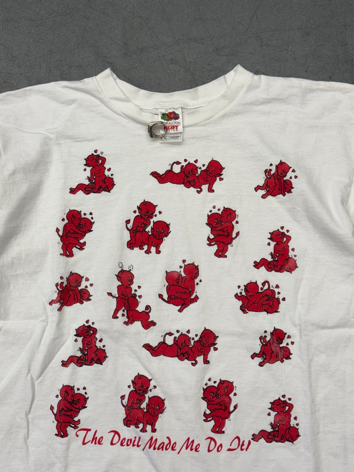 90'S DEVIL BABY SEX POSITIONS TEE (FOTL TAG)