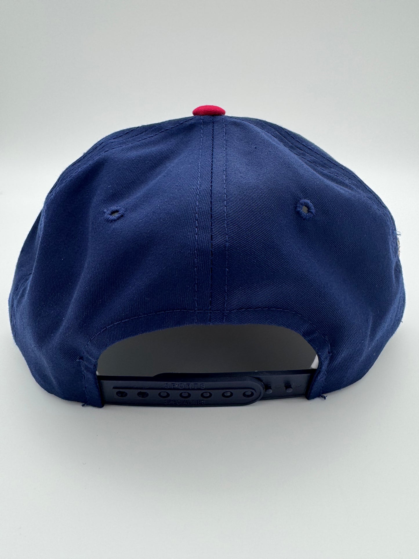 90S FLORIDA PANTHERS SCRIPT SPORTS SPECIALTIES SNAPBACK HAT NAVY