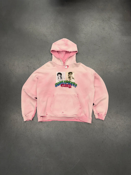 PALY MY OWN PRIVATE RODNEY HOODED SWEATSHIRT - PINK