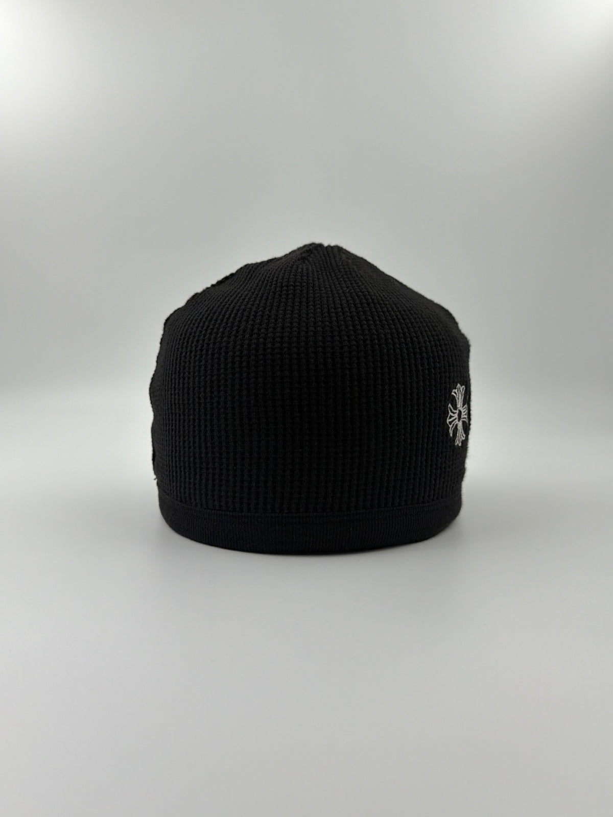 OLDER CHROME HEARTS HORSESHOE THERMAL WAFFLE BEANIE