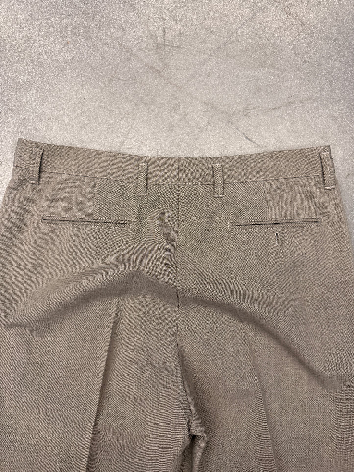 LEMAIRE WOOL-BLEND CASUAL TROUSERS