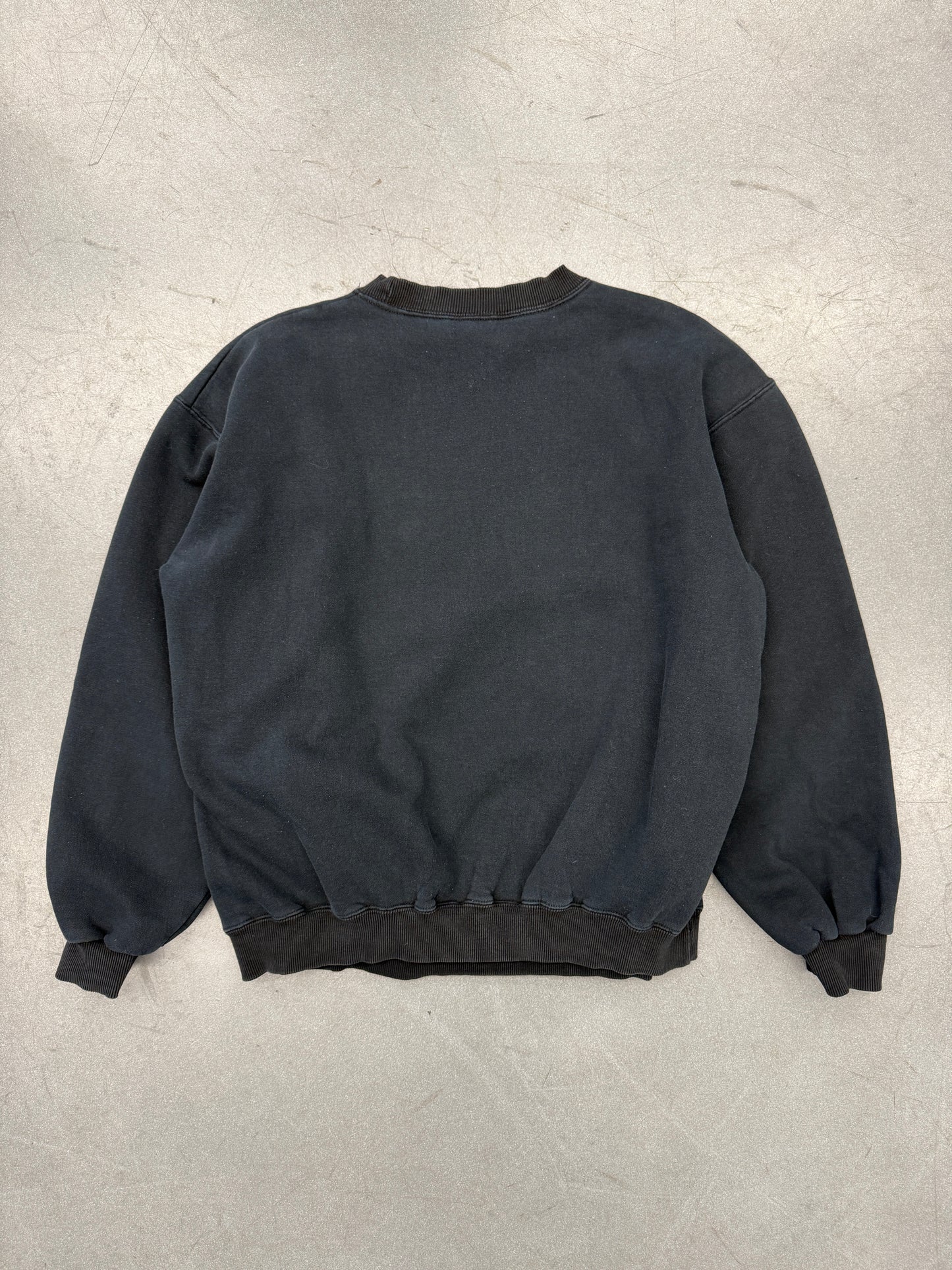 90S KURT D. COBAIN ADULT PORTRAIT MEMORIAL CREWNECK (MUSIC WEAR TAG)