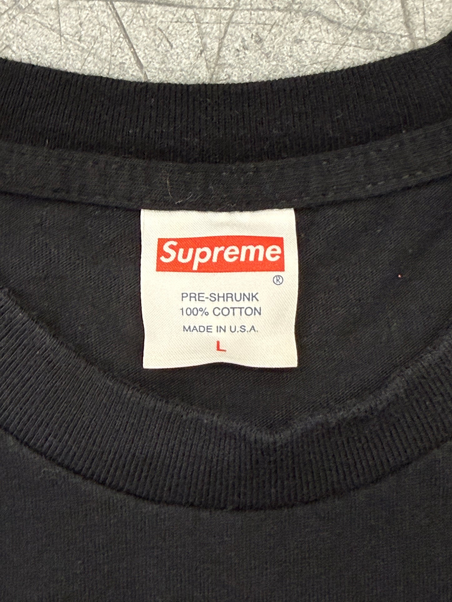 SS15 SUPREME KIDS BLUNT LONGSLEEVE TEE - BLACK