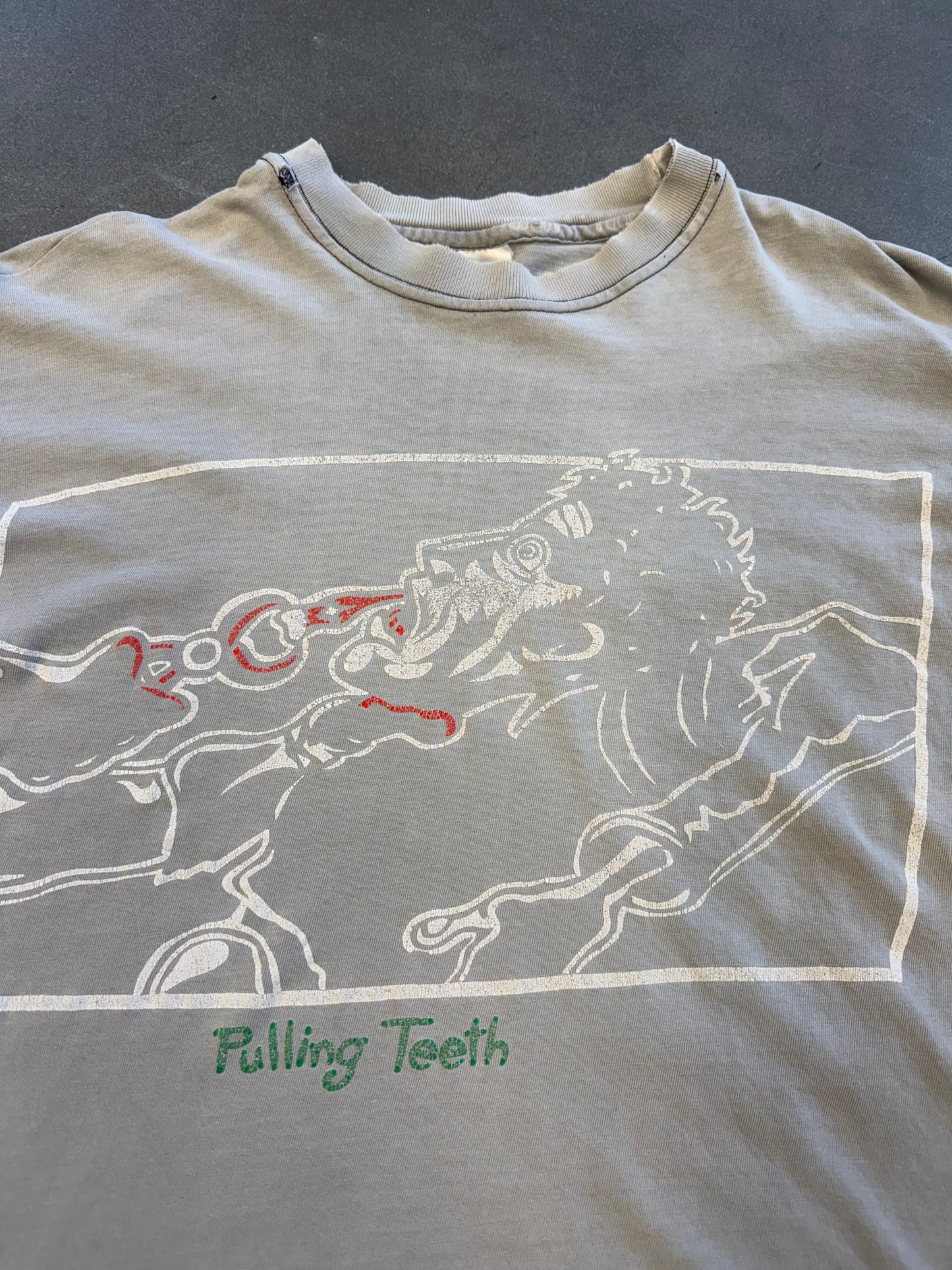1995 EURO GREEN DAY PULLING TEETH LS TEE (MODE TAG)