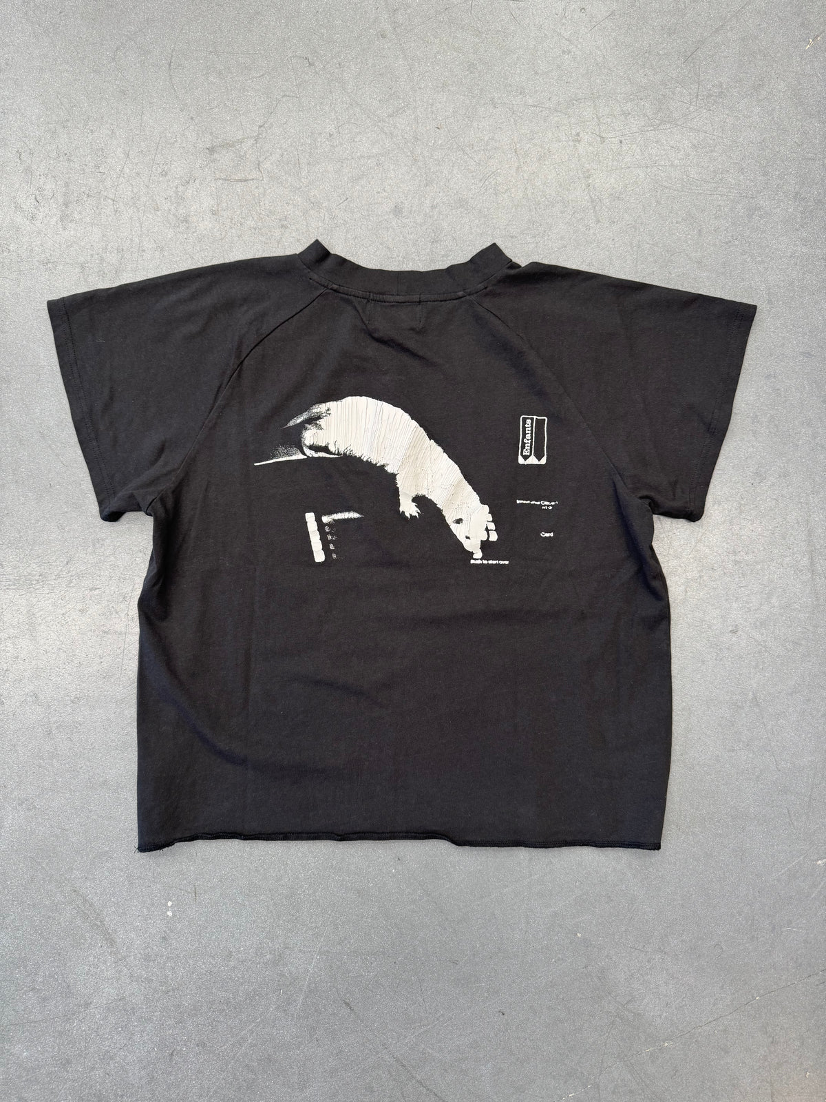 SS24 ENFANTS RICHES DEPRIMES RAT OPERATOR RAGLAN T-SHIRT