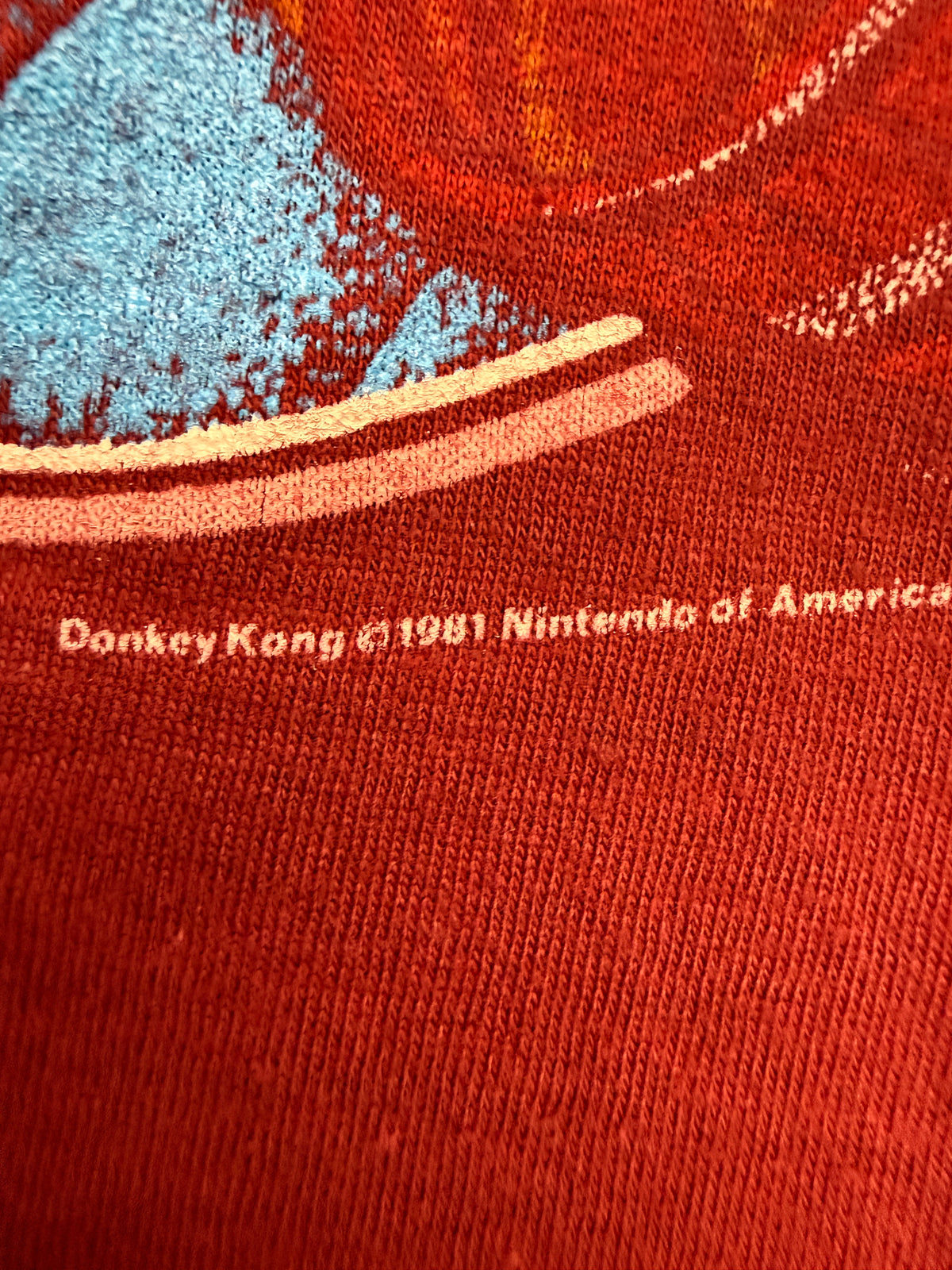 1981 DONKEY KONG NINTENDO TEE (PULLED TAG)