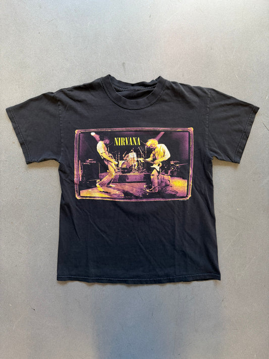1996 NIRVANA FROM THE MUDDY BANKS OF THE WISHKAH TEE (PULLED TAG)