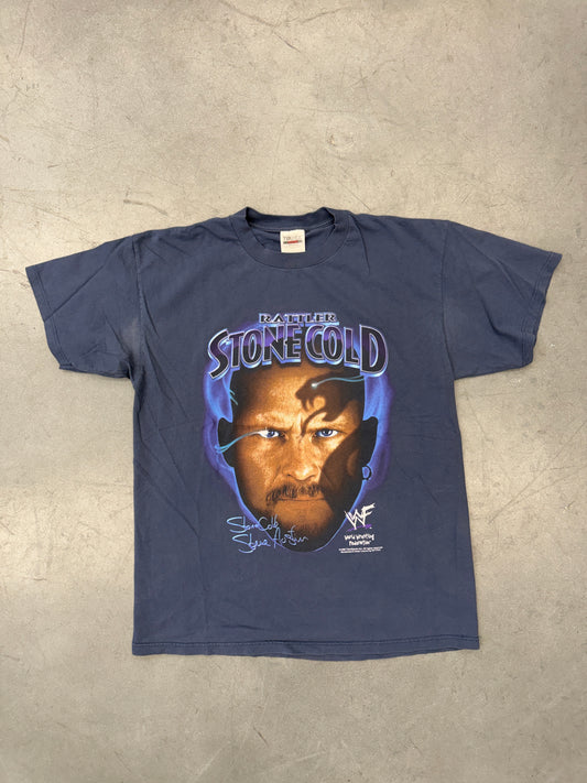 1998 WWF RATTLER STONE COLD TEE (TULTEX TAG)