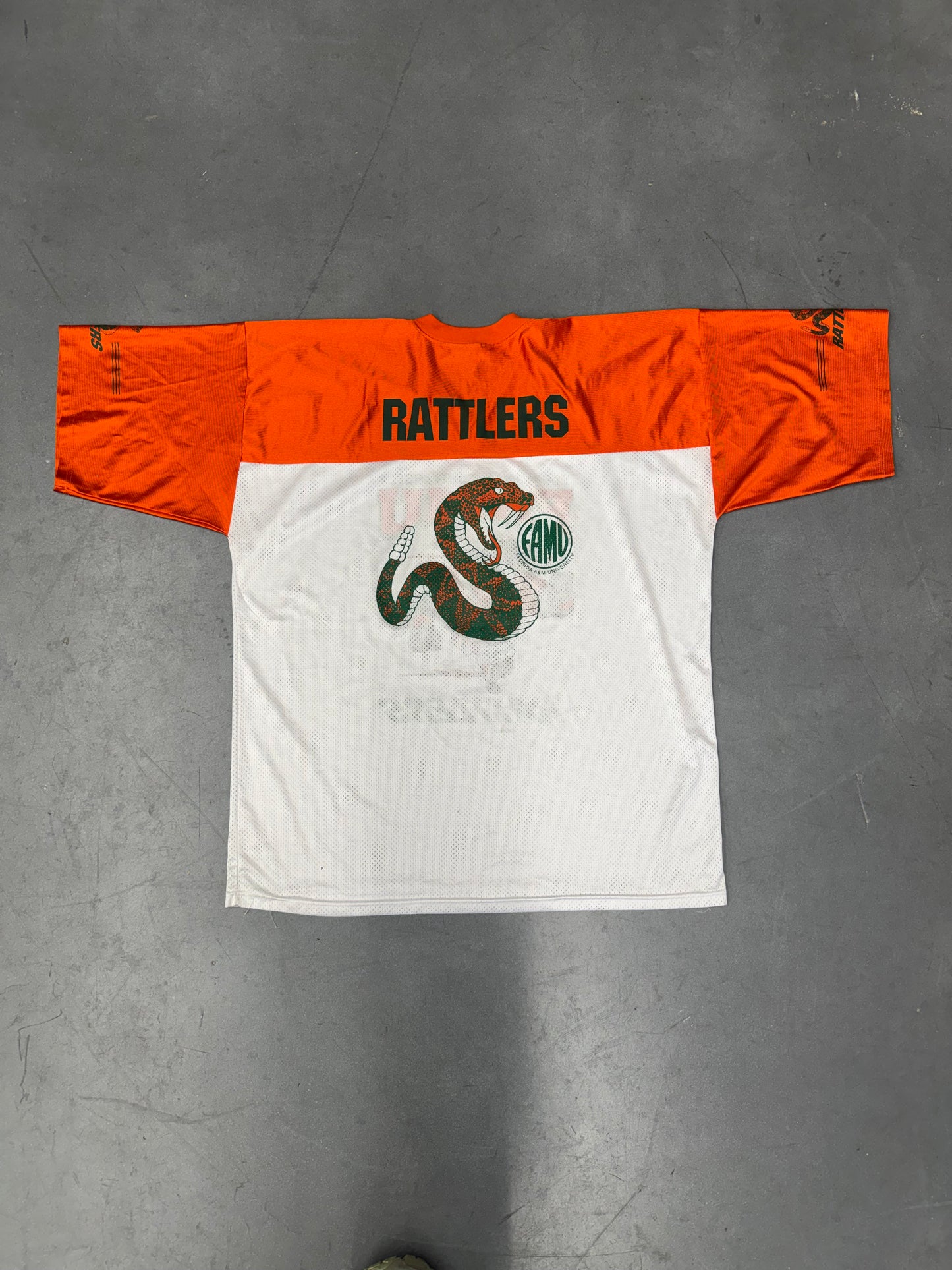 90S FLORIDA A&M UNIVERSITY RATTLERS FOOTBALL JERSEY