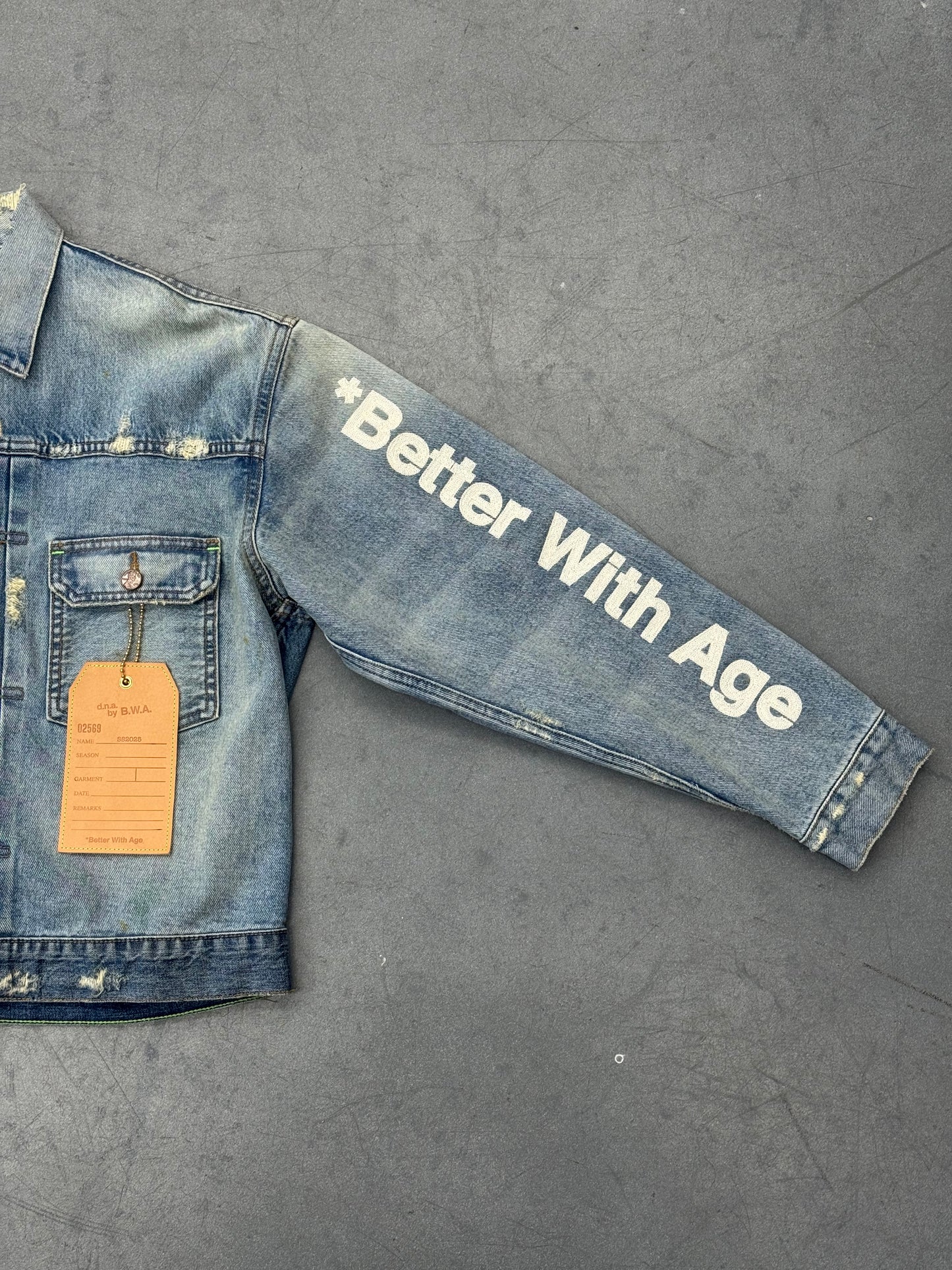 BETTER WITH AGE BIRMINGHAM SELVEDGE DENIM JACKET