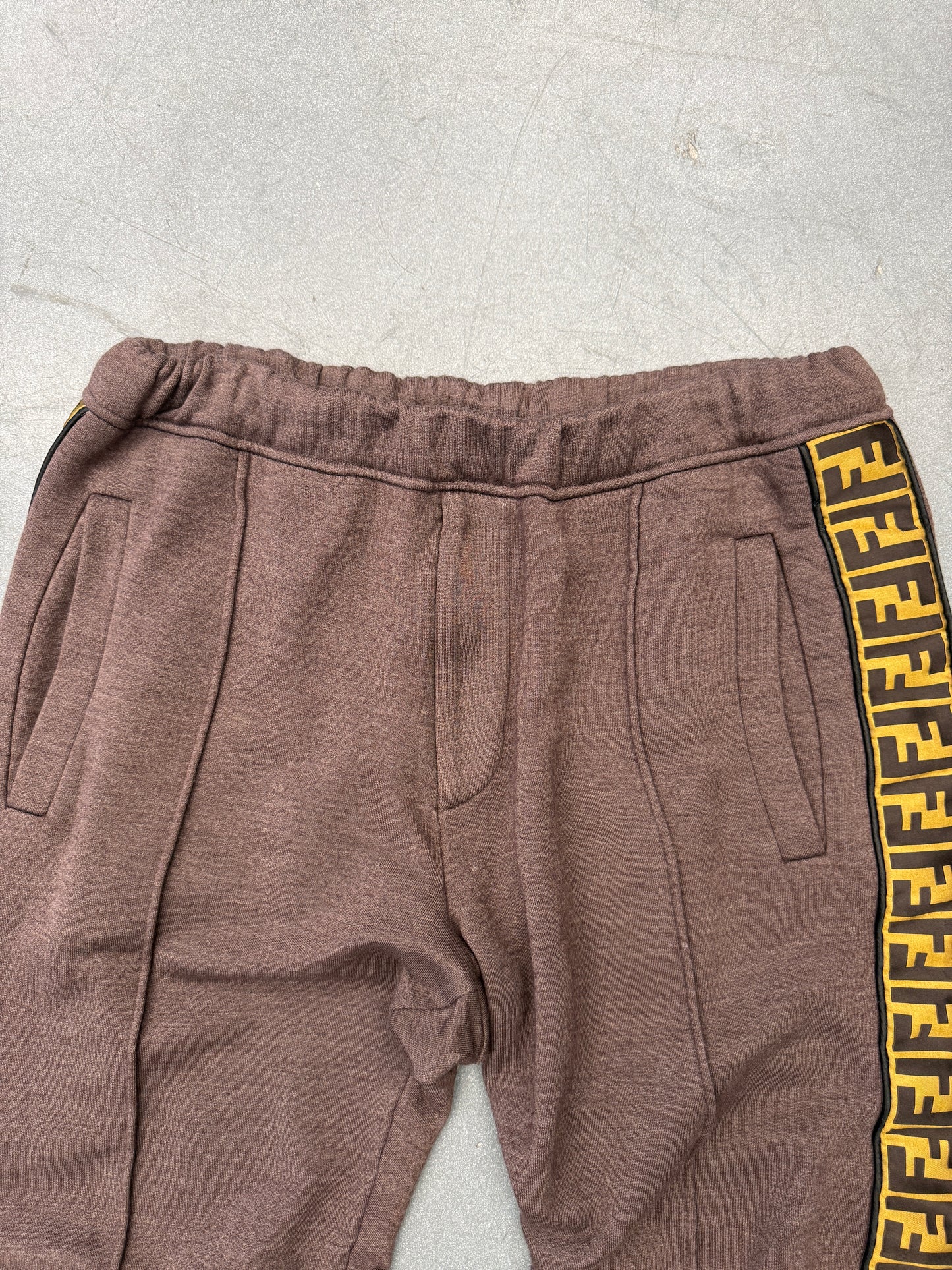 FENDI STRIPE TRACK PANTS