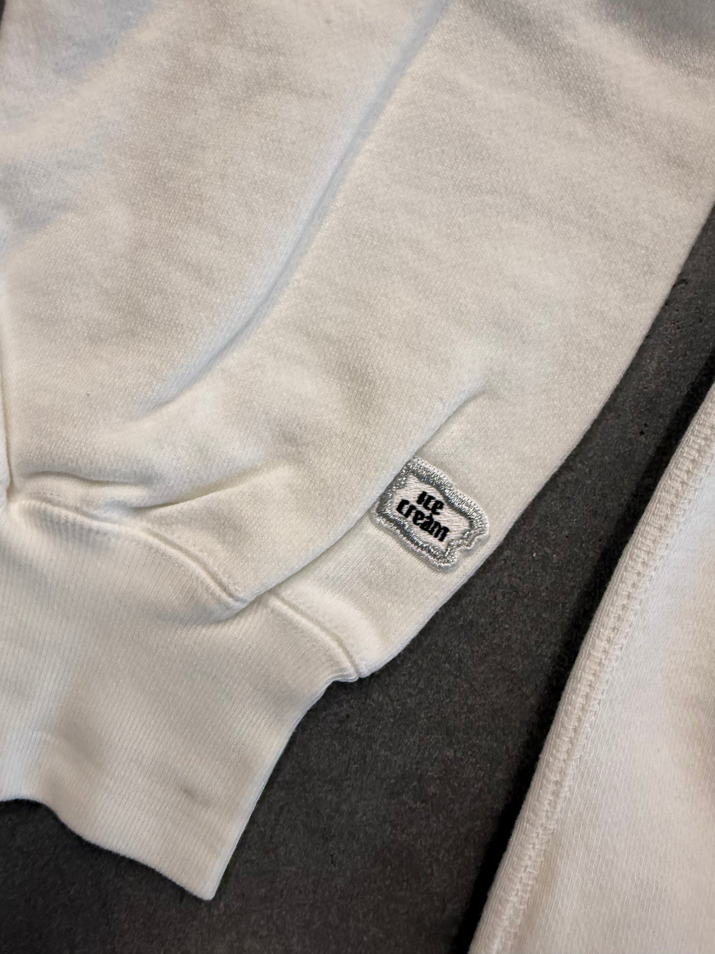 SEASON 4 BILLIONAIRE BOYS CLUB BBC ICE CREAM CREWNECK SWEATER - WHITE (L) (NEW WITH TAG & BAG)