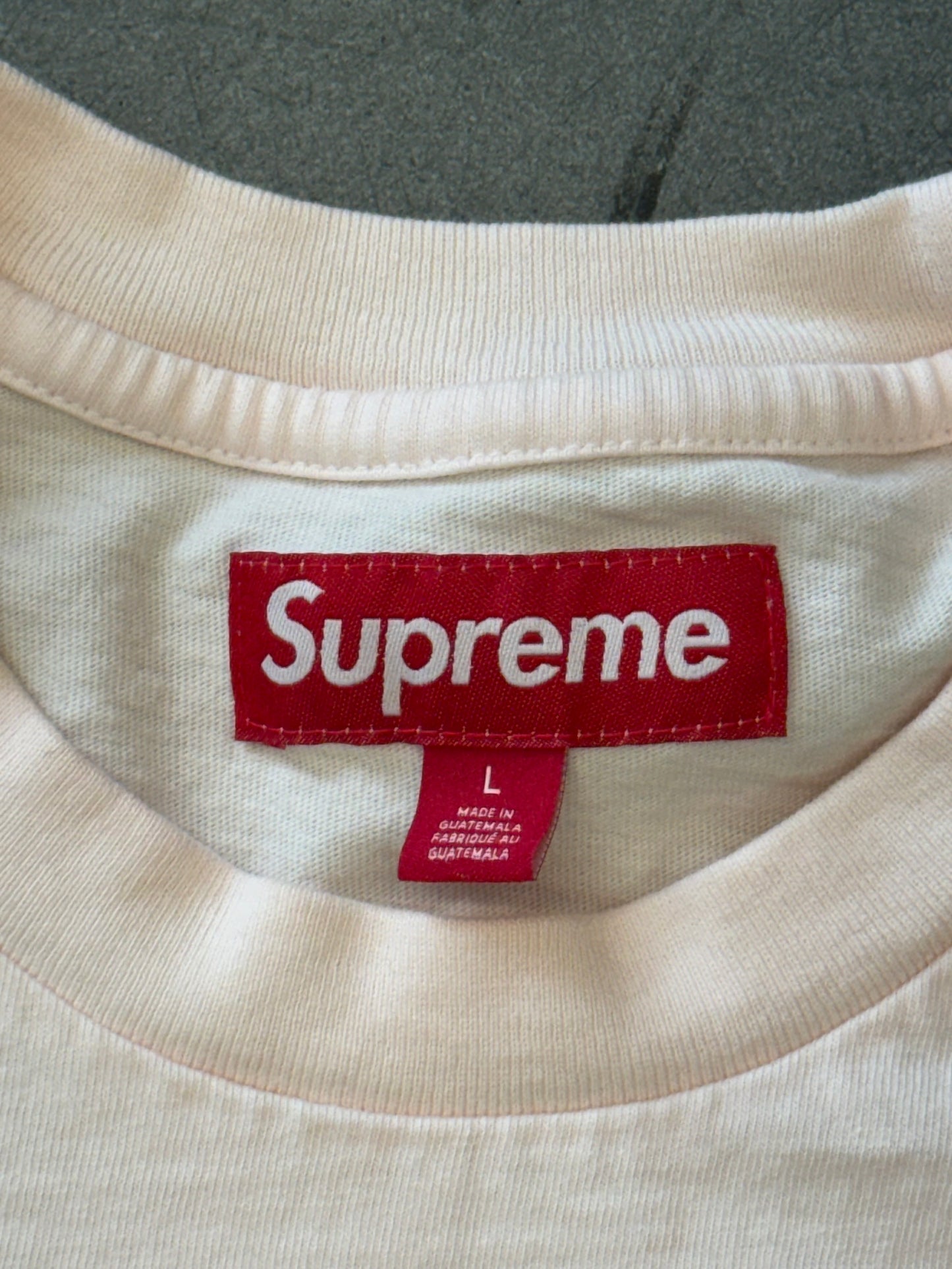 FW25 SUPREME KING TUT SS TOP - LIGHT PINK (L)