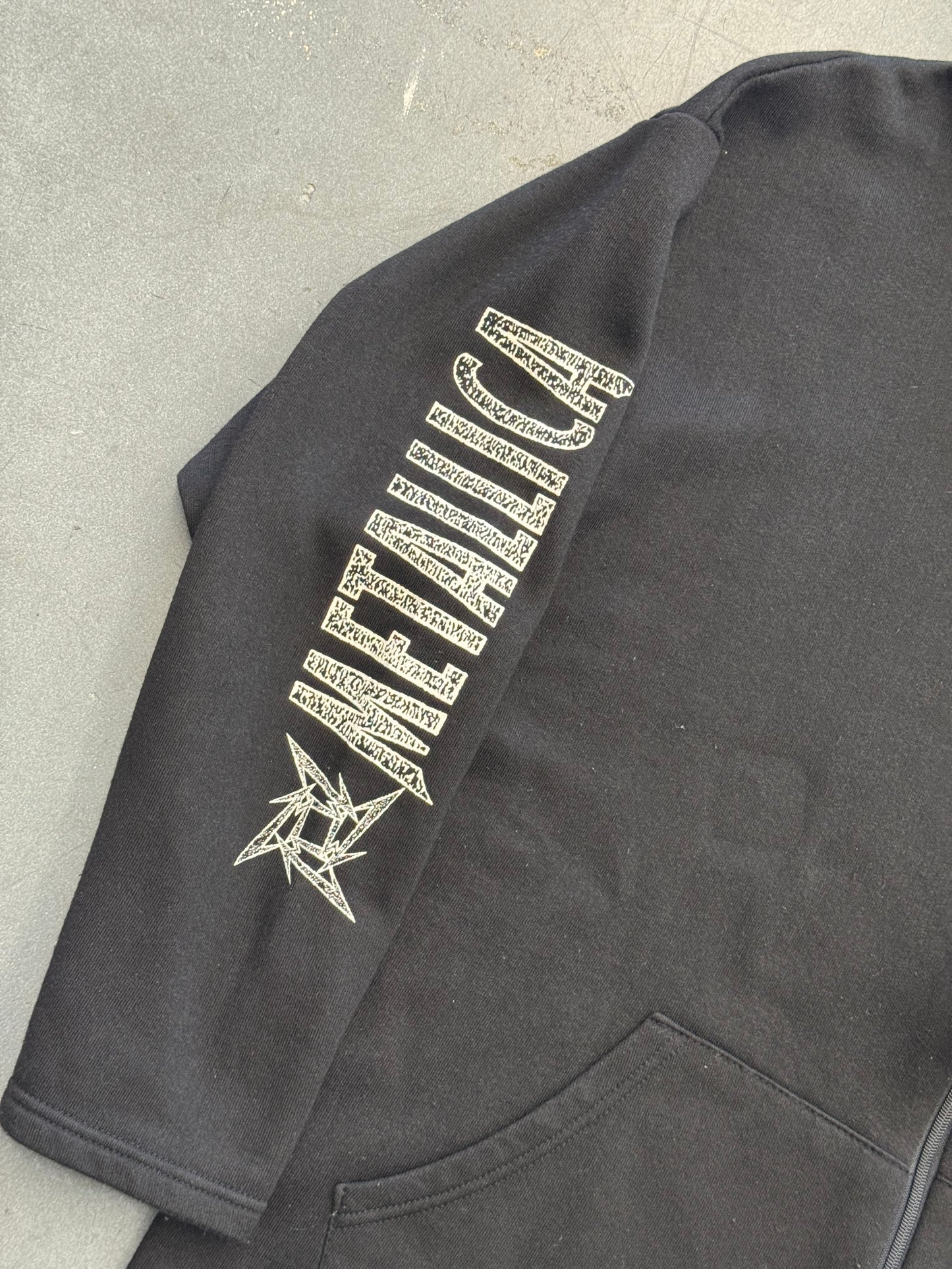 90S BOOTLEG METALLICA LOAD ZIP-UP HOODIE (USA/UK TAG)