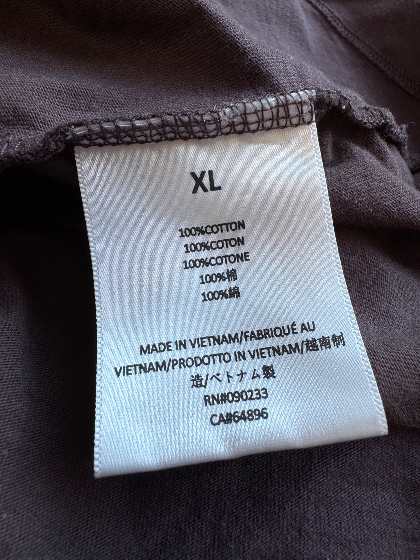 SS23 ESSENTIALS FEAR OF GOD TEE - PLUM