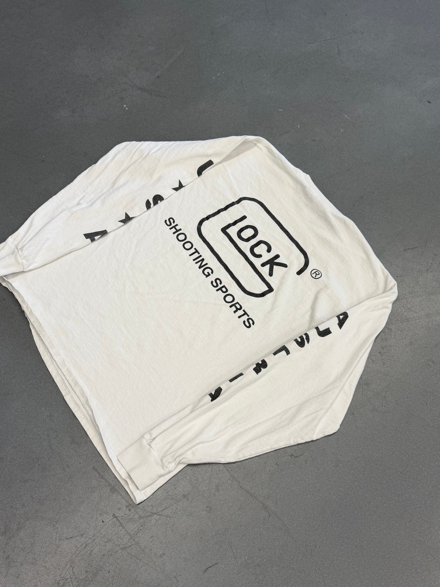 90'S GLOCK SHOOTING SPORTS LS TEE (GILDAN TAG)