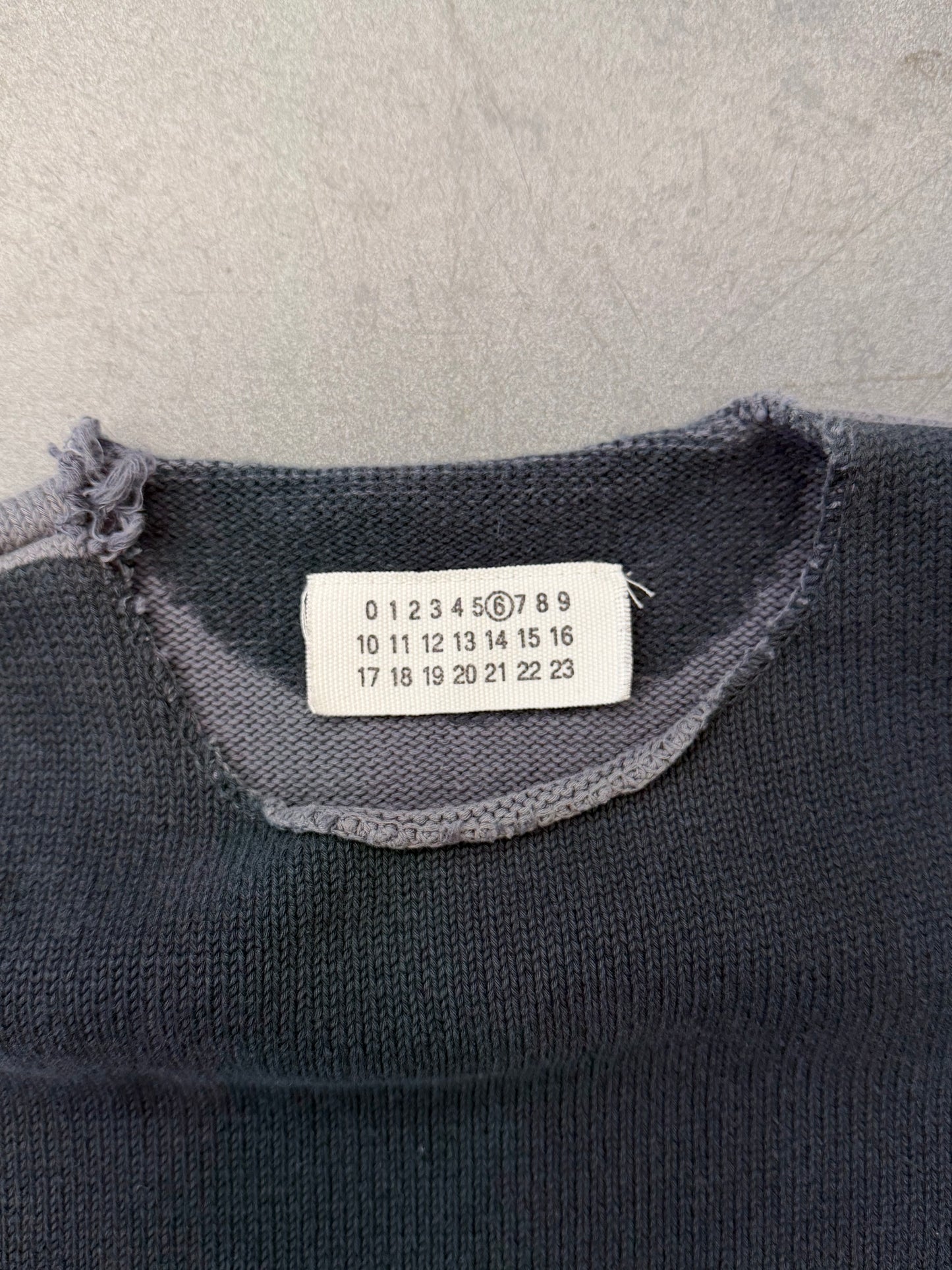 VINTAGE MM6 2-TONE SWEATER VEST