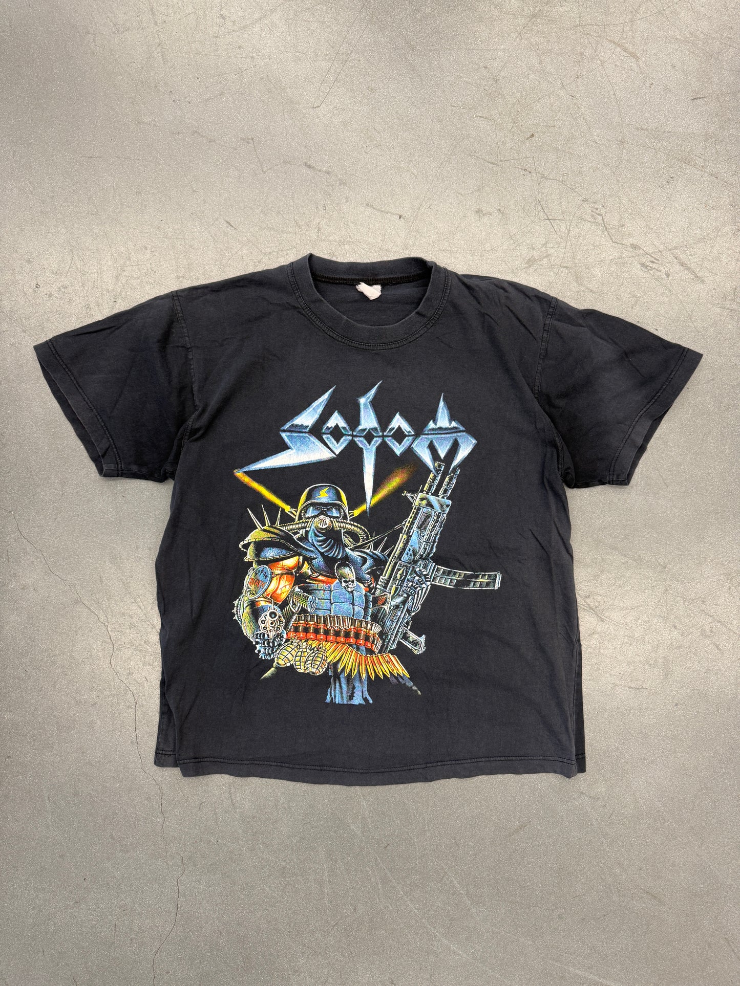 90S SODOM HEAVY METAL EURO TEE (FADED TAG)