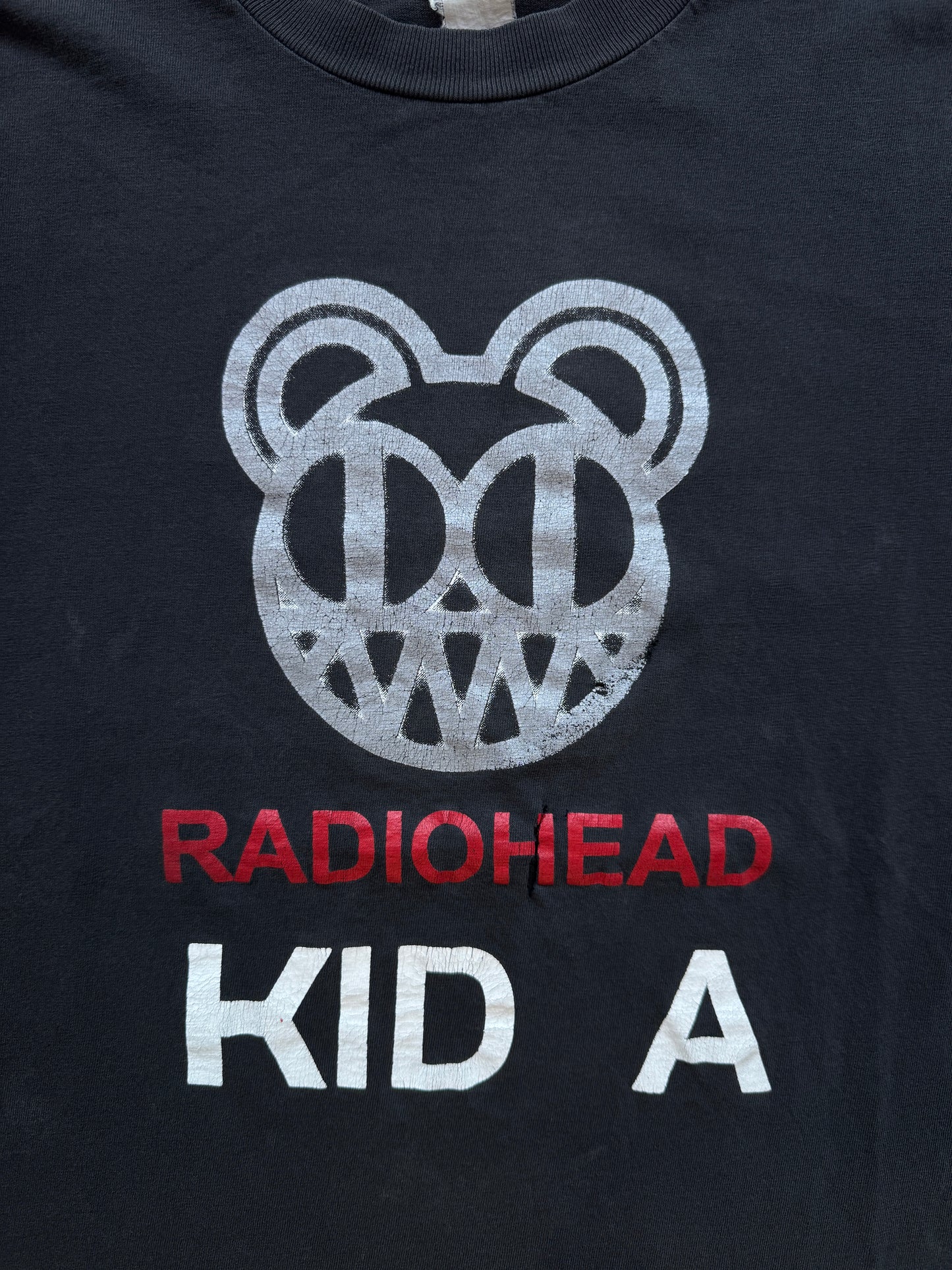 2000 RADIOHEAD KID A TEE (FADED TAG)