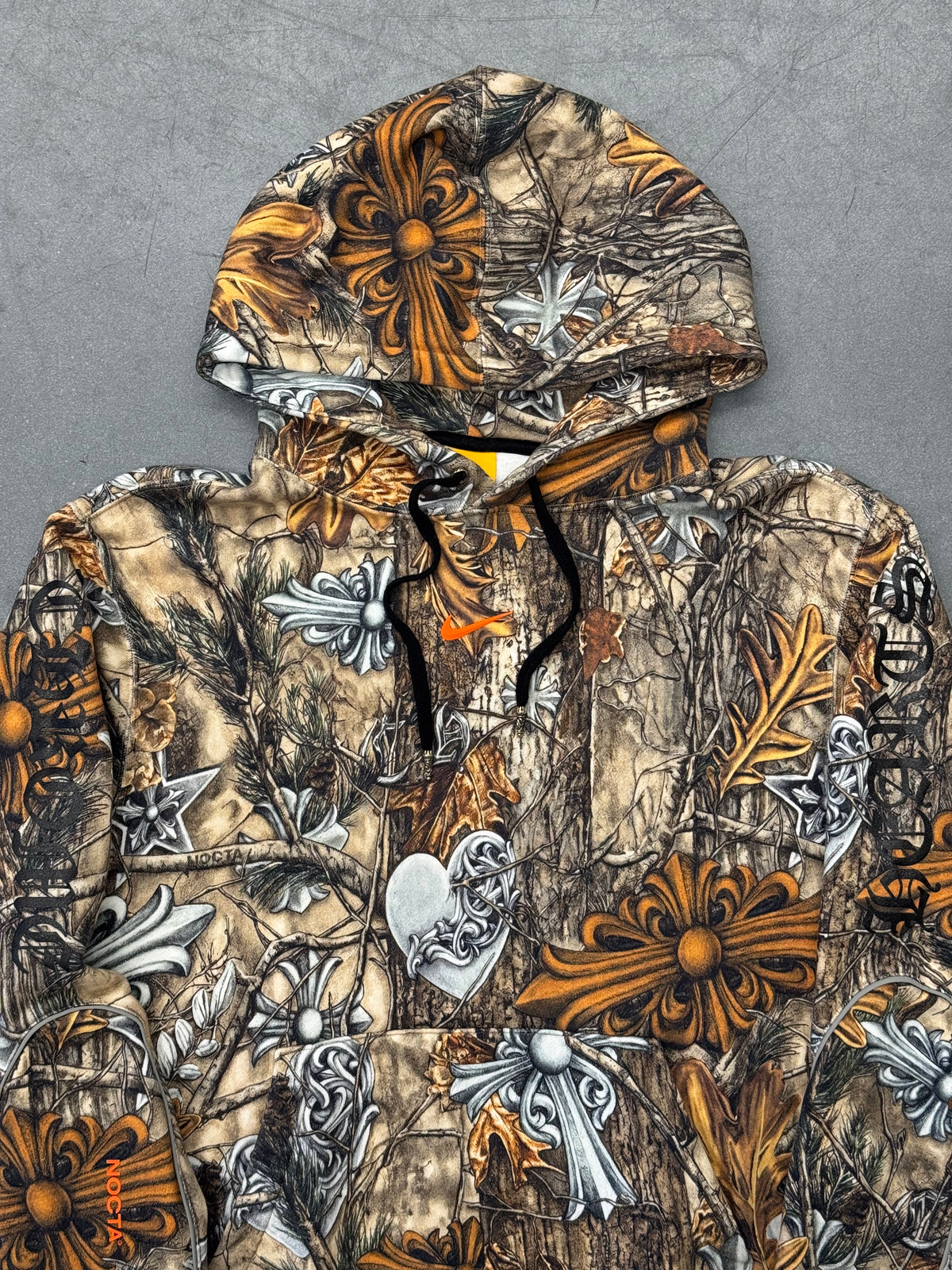 CHROME HEARTS NOCTA NIKE PULLOVER HOODIE - GENTLY USED