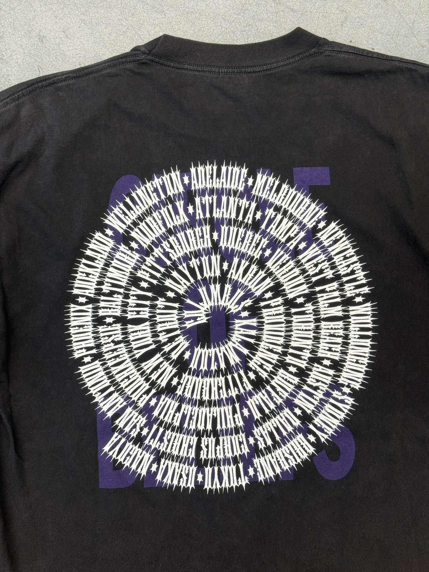 1994 SLAYER CHRIST WHEEL WORLD TOUR TEE (BROCKUM TAG)