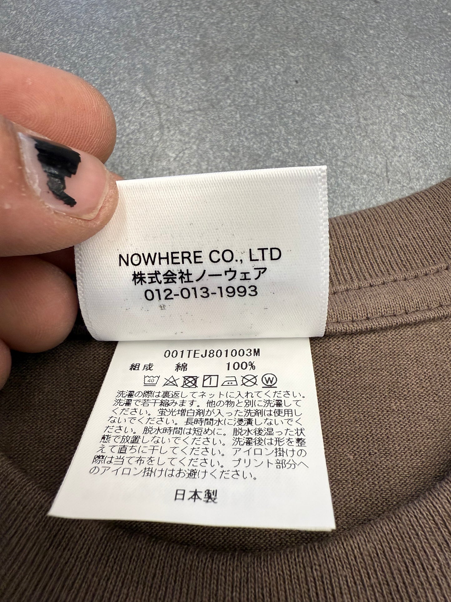 FW23 A BATHING APE BAPE BIG APE HEAD TEE - BROWN (L) (NEW IN BAG)