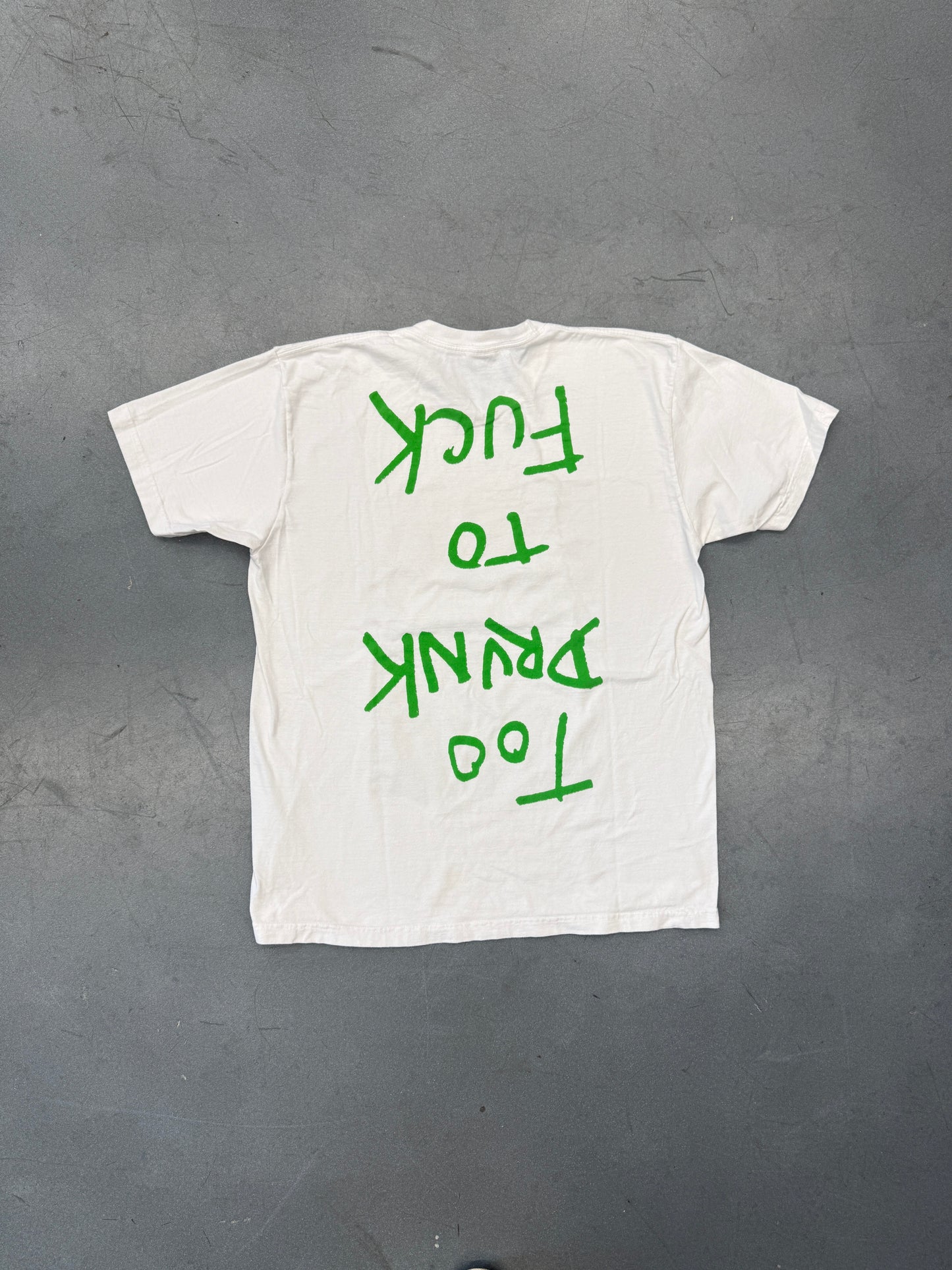SS14 SUPREME DEAD KENNEDYS "TOO DRUNK TO FUCK" TEE