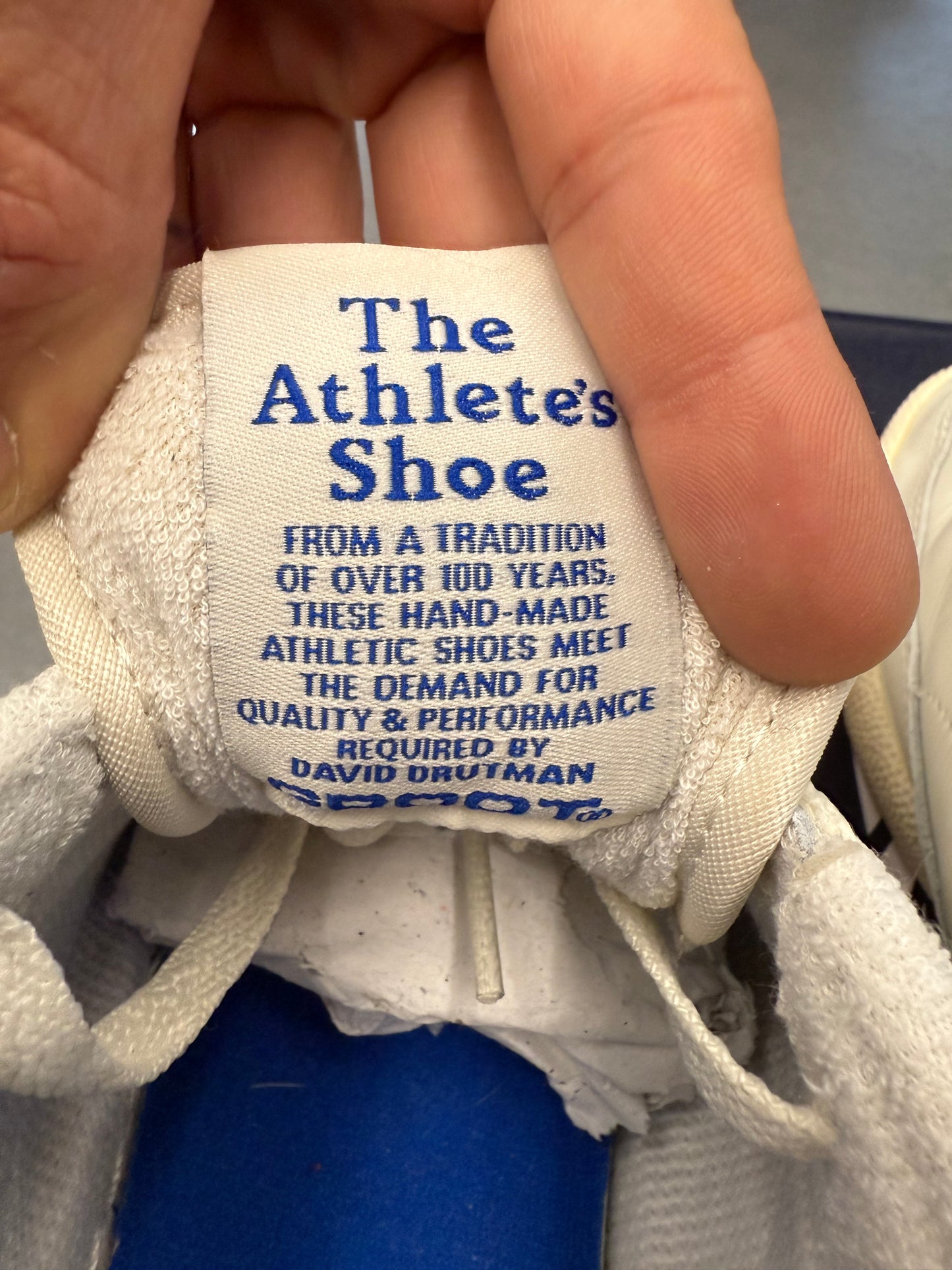 SIZE 9 REEBOK CLUB C 85 DAVID GRUTMAN PROMO SAMPLE (WITH BOX)