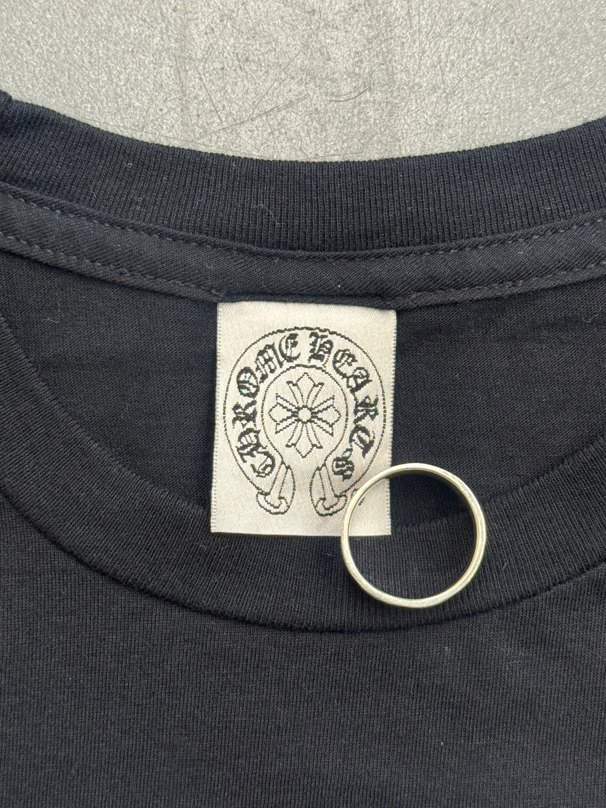 CHROME HEARTS X BAPE BABY MILO SCROLL TEE