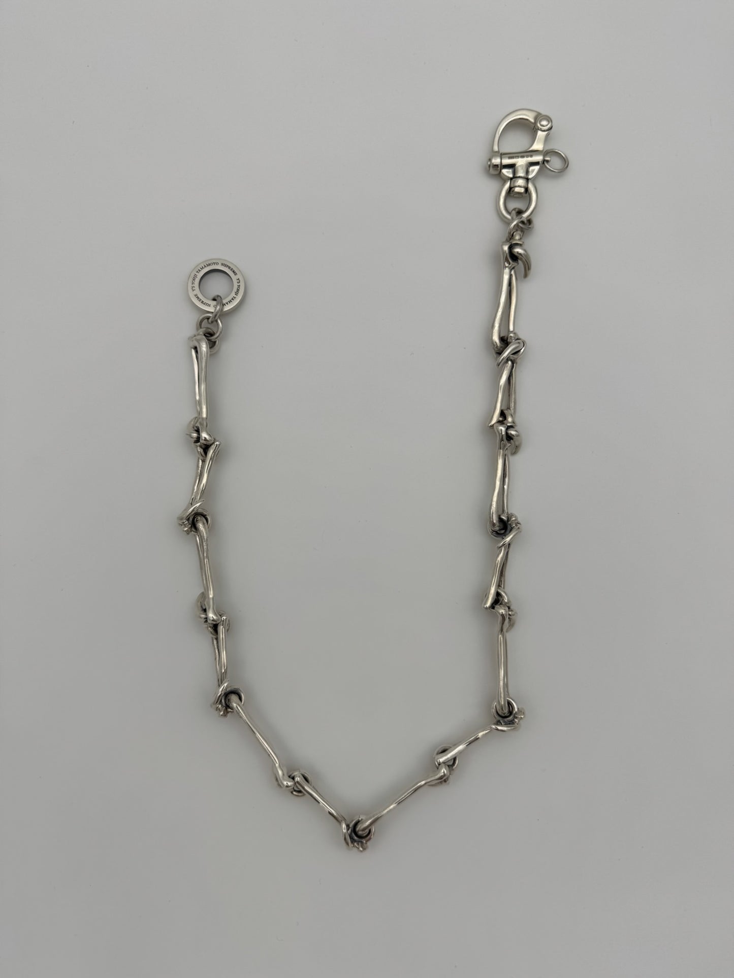 FW25 SUPREME X Y'S BY YOHJI YAMAMOTO THE GREAT FROG SILVER WALLET CHAIN