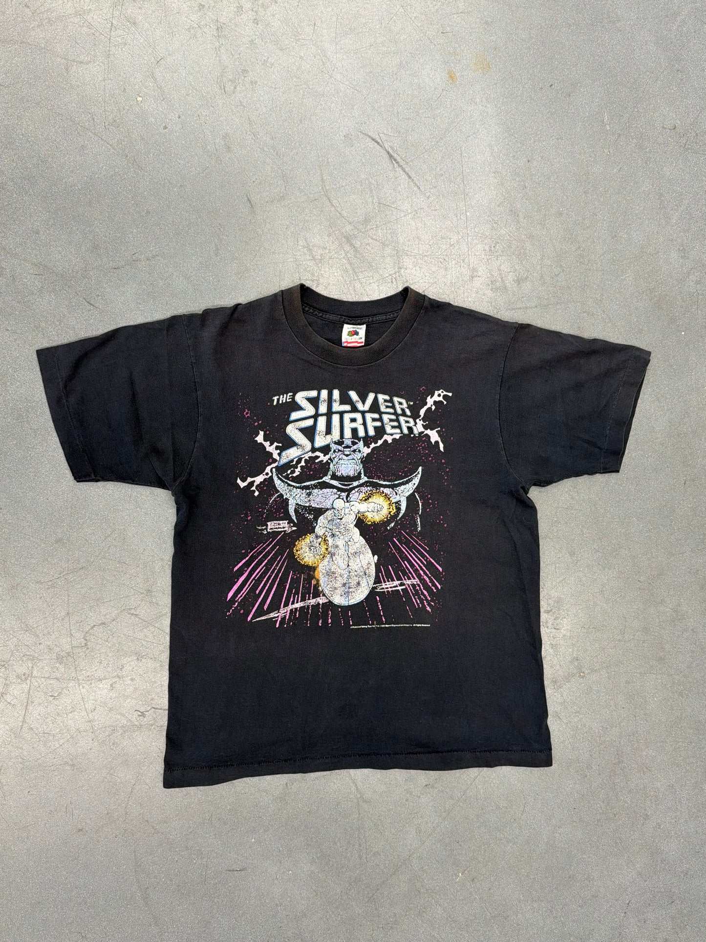 1991 THE SILVER SURFER THANOS TEE (FOTL TAG)