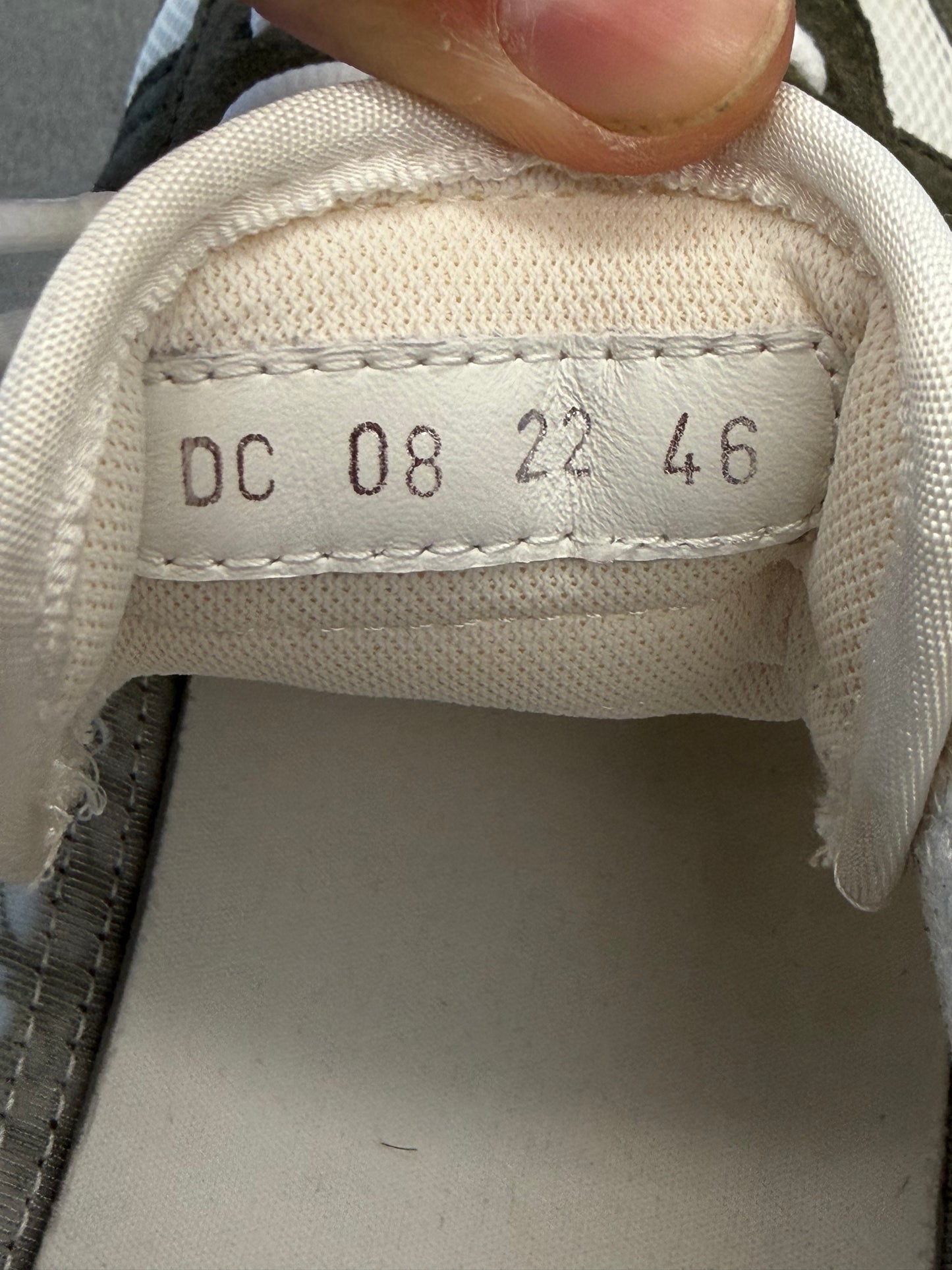 DIOR B25 RUNNER - GREEN (W/O BOX)