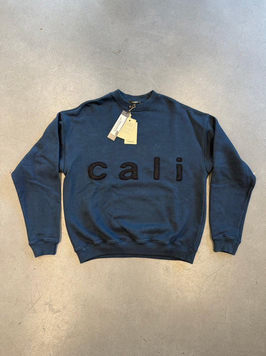 YEEZY SEASON 5 CALI CREWNECK - NAVY (XS) (NWT)