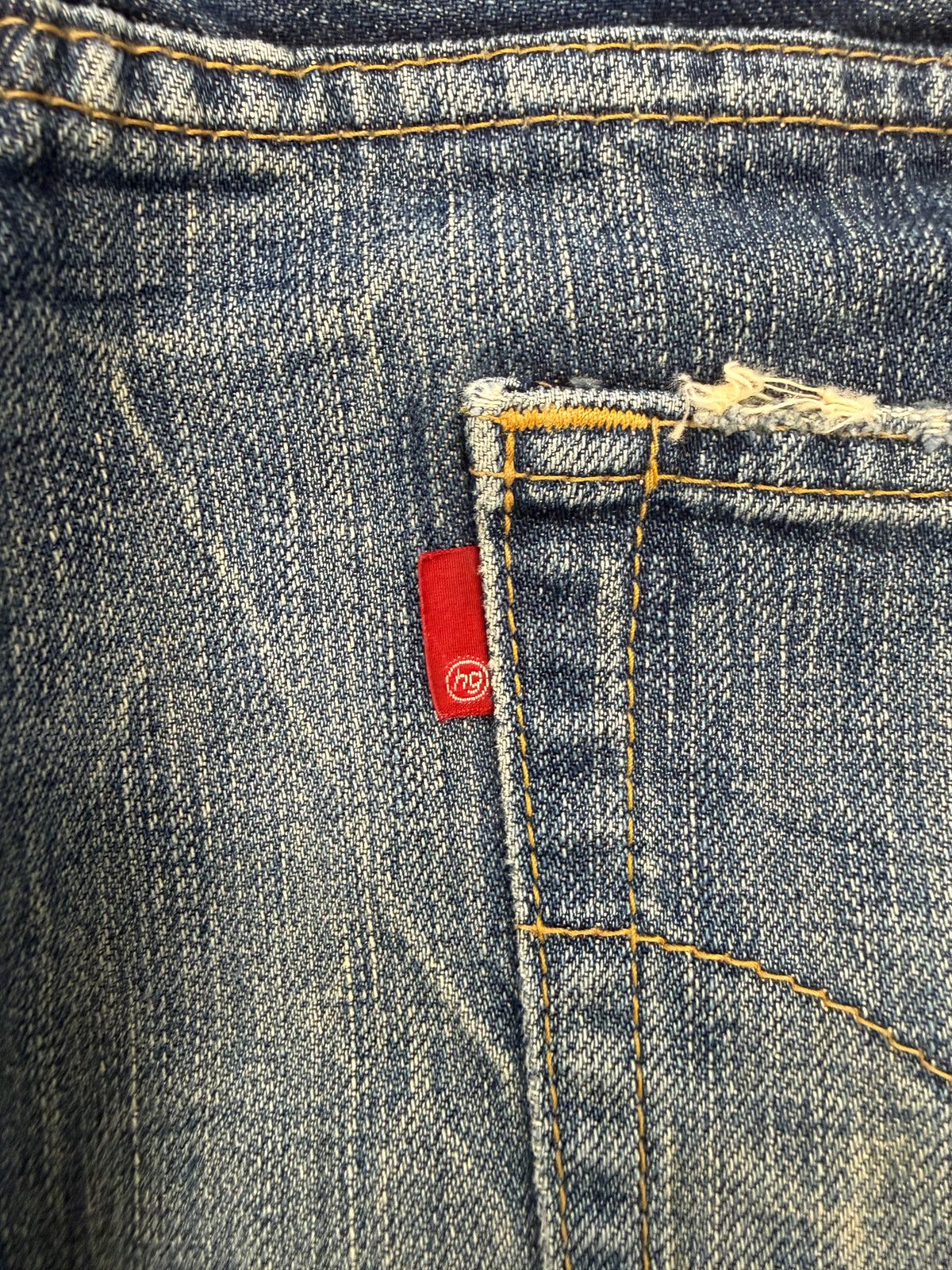 VINTAGE HYSTERIC GLAMOUR TOO DRUNK TO FUCK JEANS