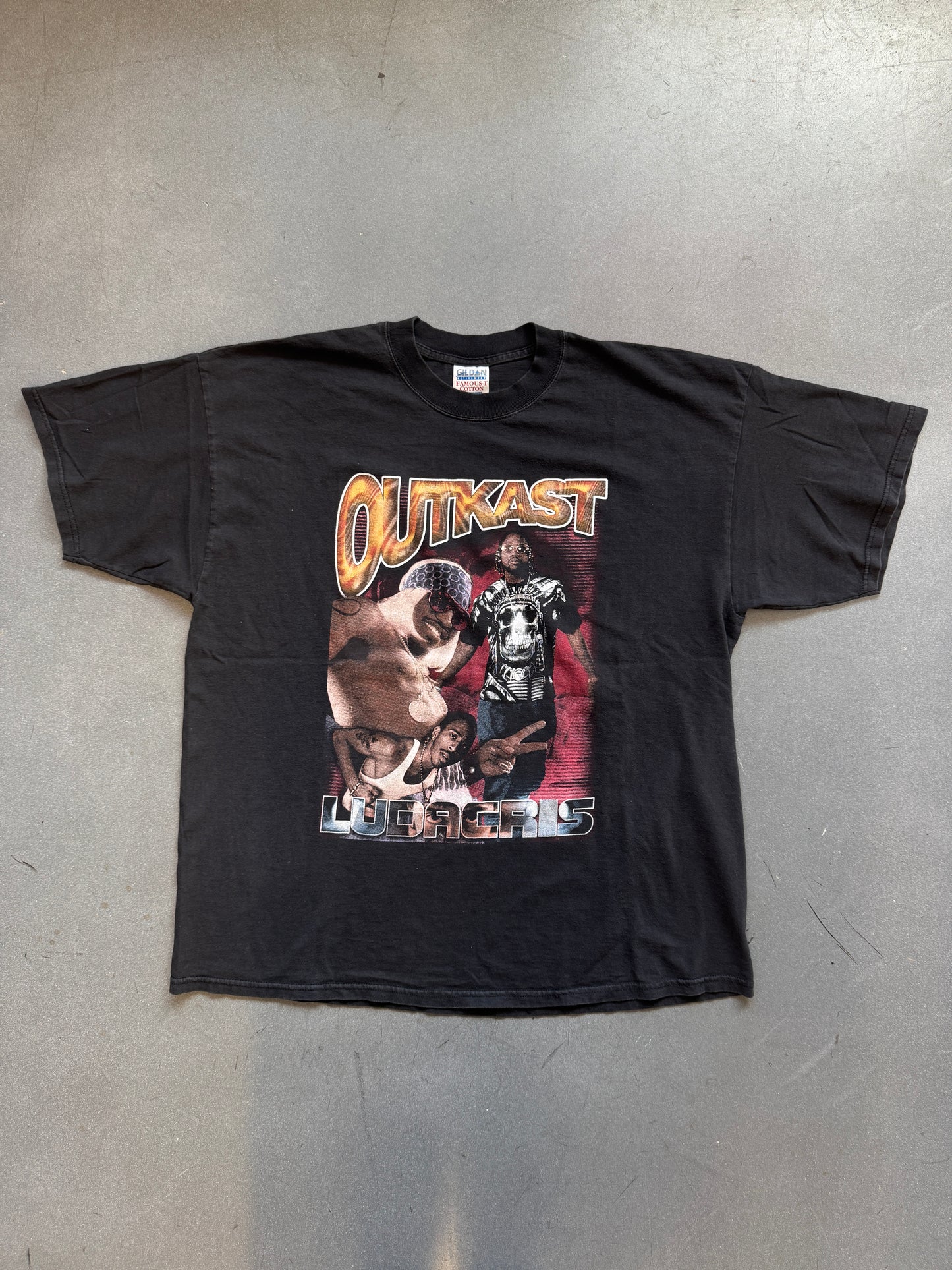Y2K OUTKAST U.S. TOUR BOOTLEG RAP TEE (GILDAN TAG)