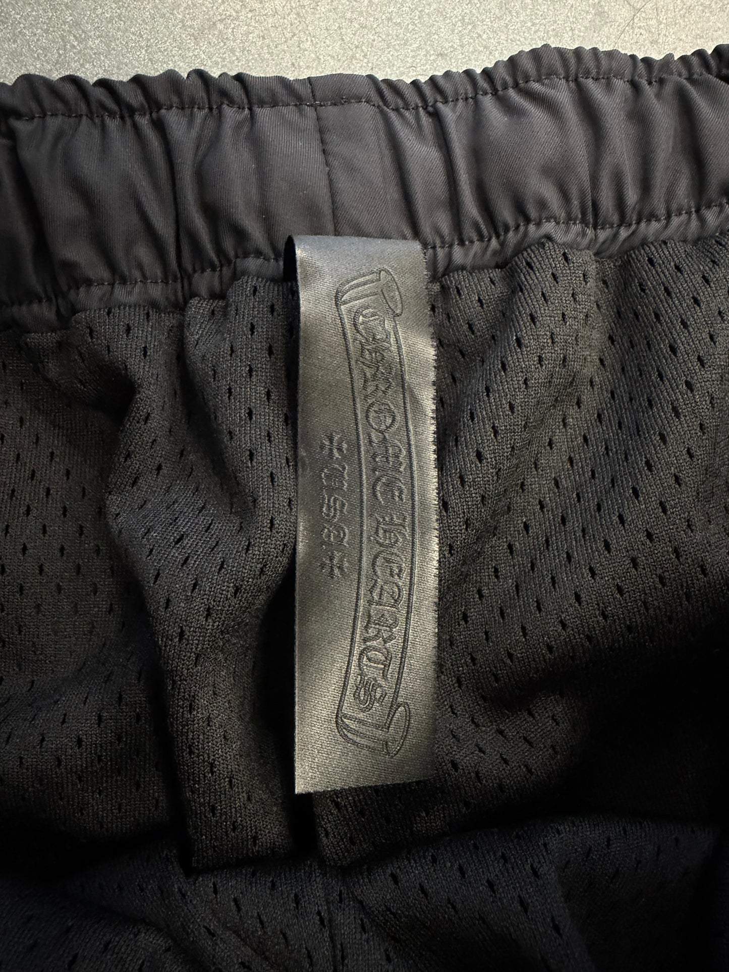 CHROME HEARTS TRASH PICKUP BIO NYLON PANTS - BLACK