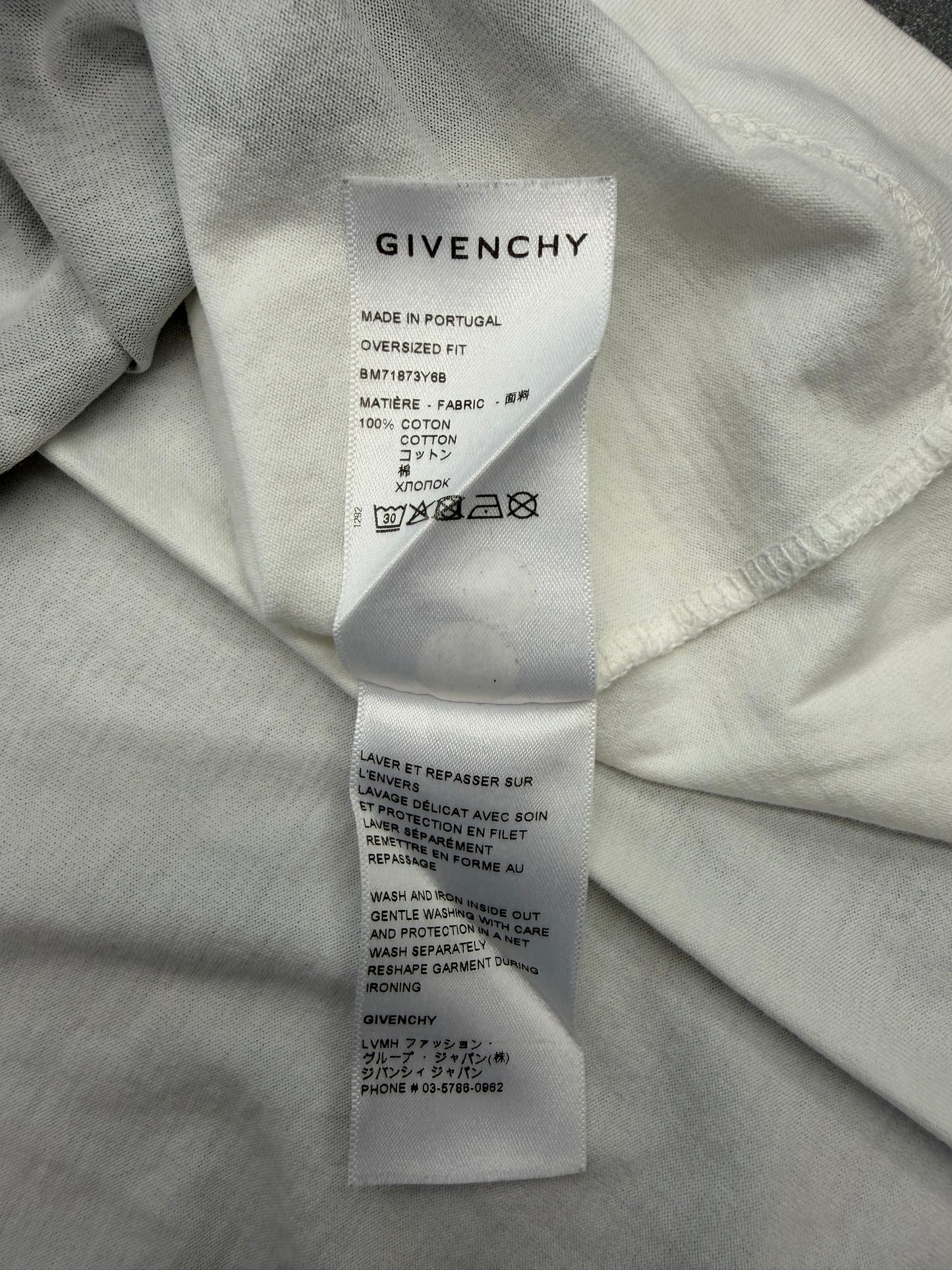 GIVENCHY CHITO OVERSIZED TEE