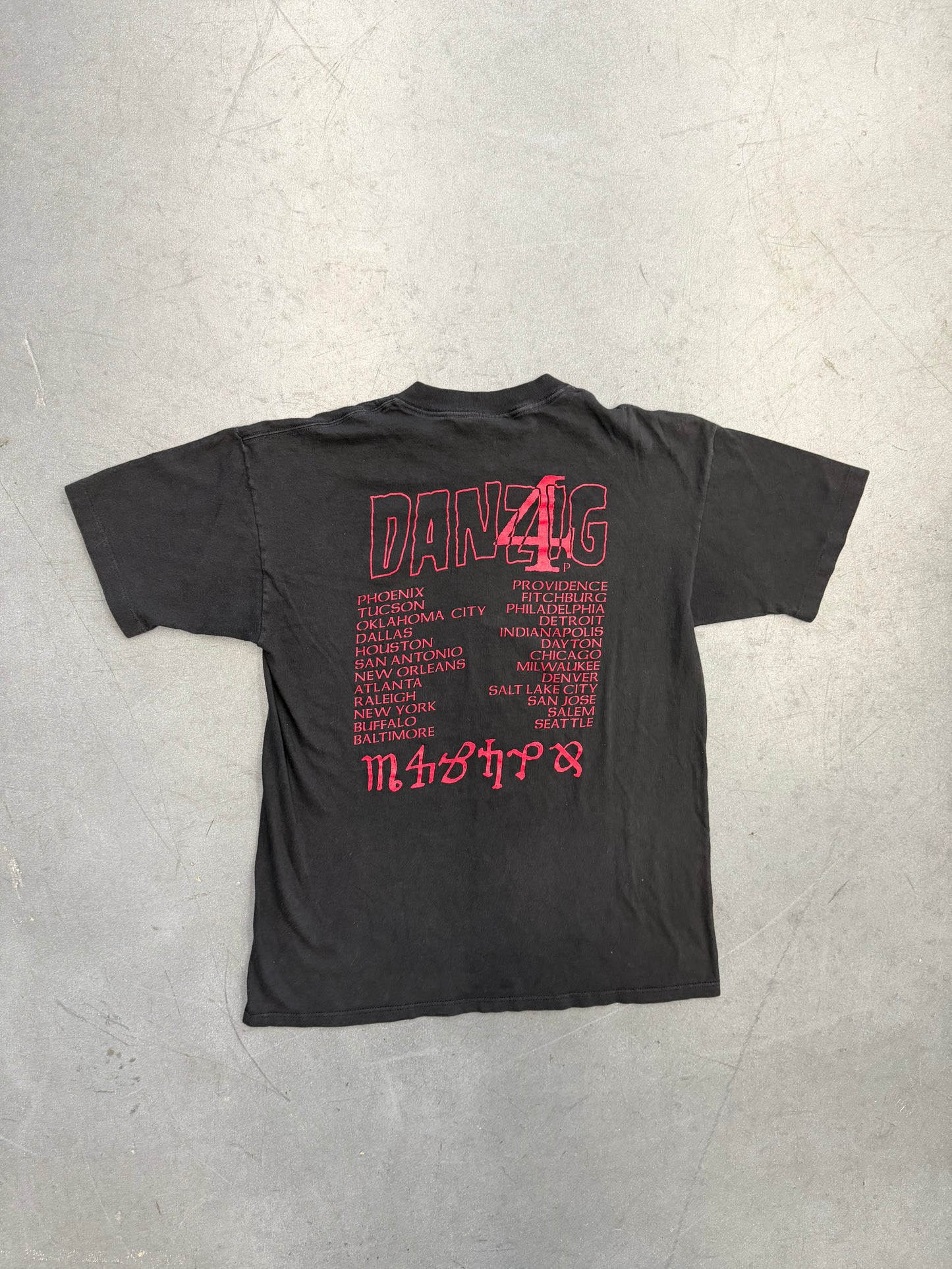 1994 DANZIG "LITTLE WHIP" TOUR TEE (BROCKUM TAG)