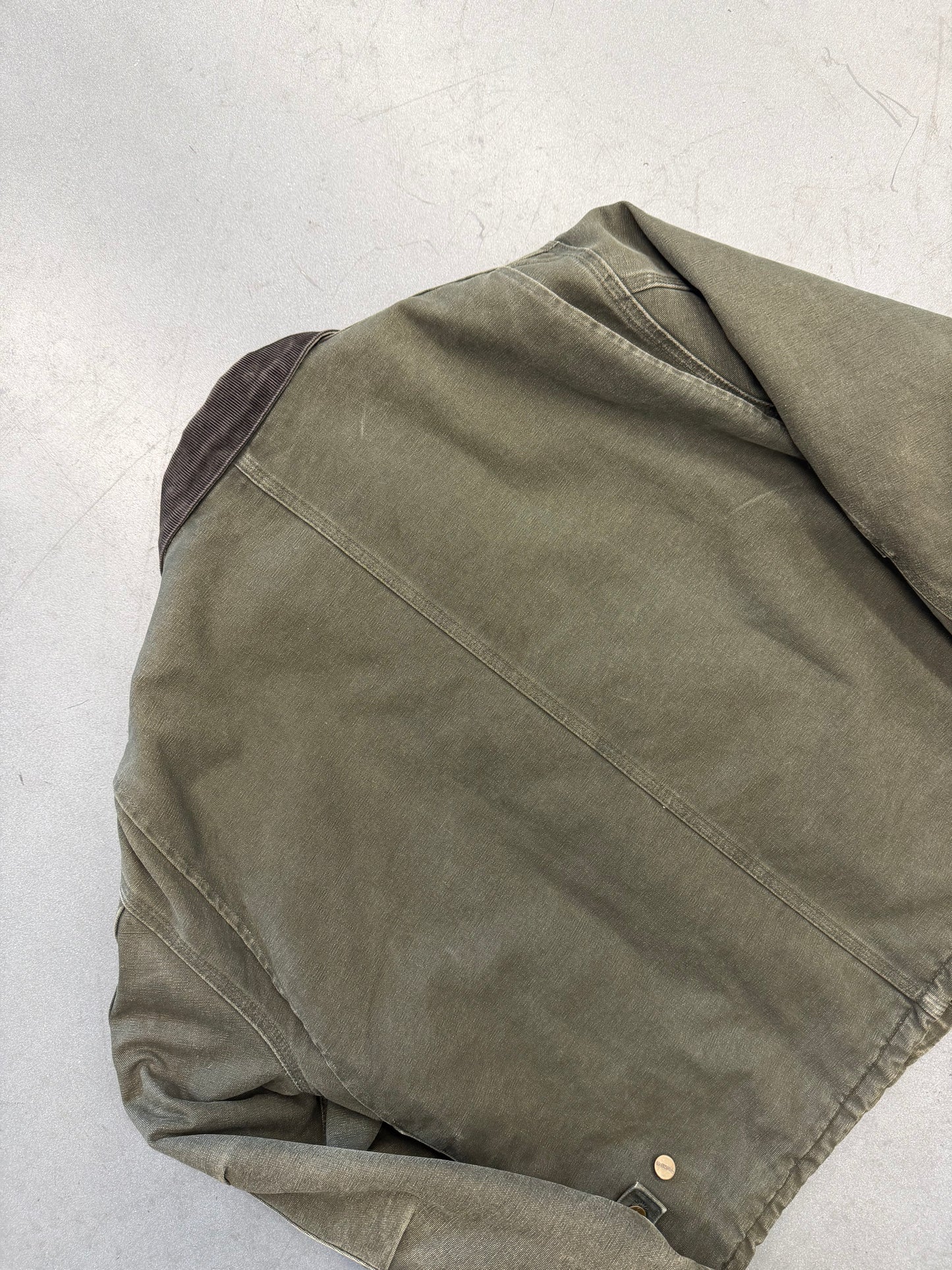90'S CARHARTT TRADITIONAL ZIP-UP ARCTIC QUILT LINED JACKET (CARHARTT CUT TAG)