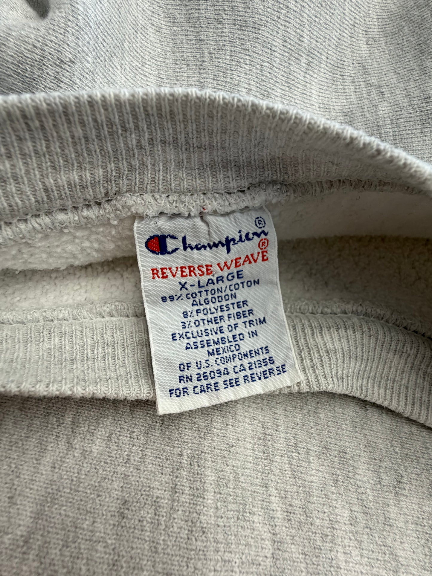 90'S VINEYARD CHAMPION REVERSE WEAVE CREWNECK (REVERSE WEAVE TAG)
