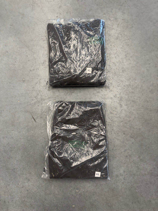 BONES BY JARRITOS SWEAT SUIT (BLACK) TOP & BOTTOM