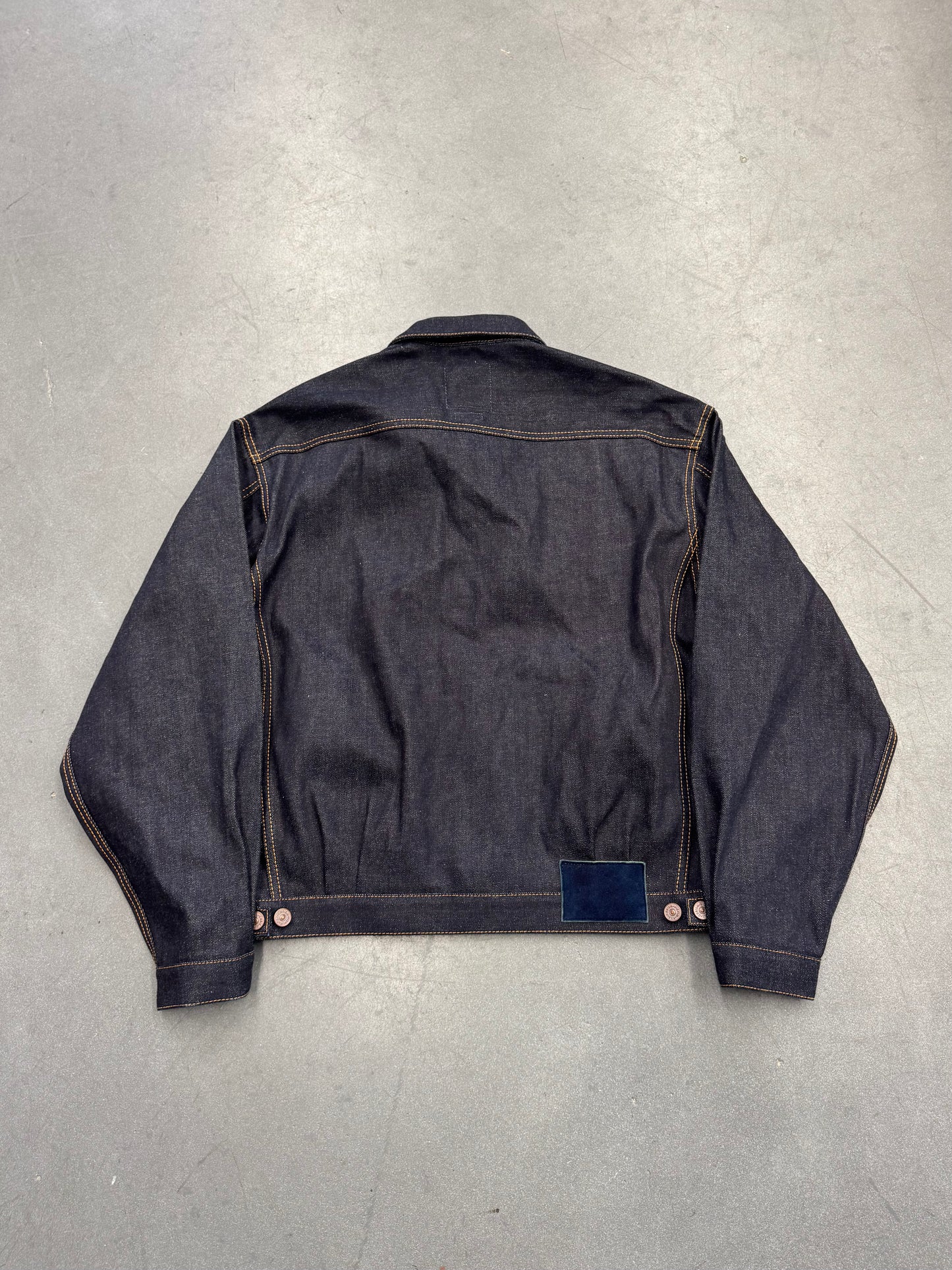 SS23 VISVIM 101XX UNWASHED RAW DENIM JACKET