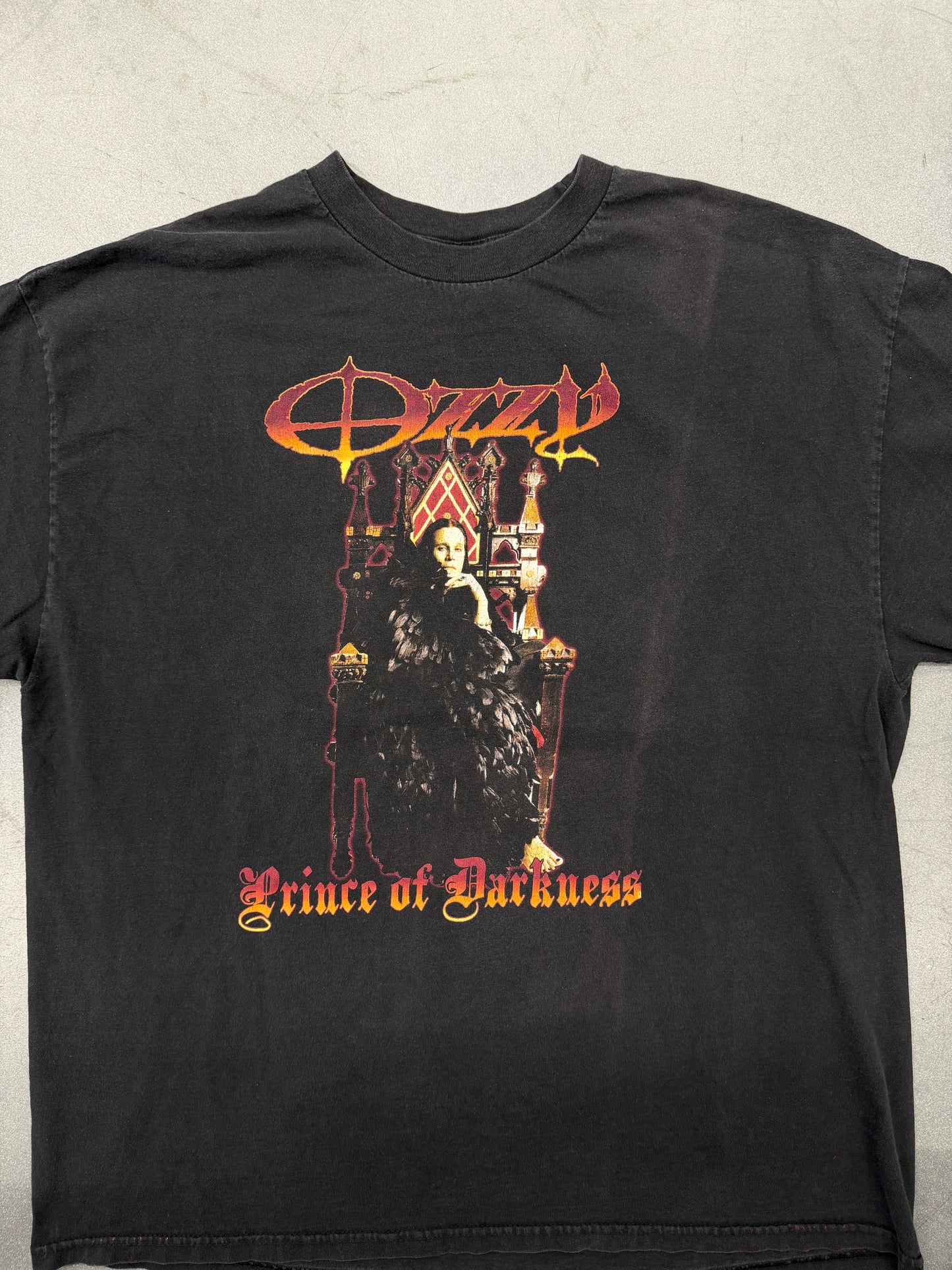 2006 OZZY OSBOURNE PRINCE OF DARKNESS TOUR TEE (TENNESSEE RIVER TAG)