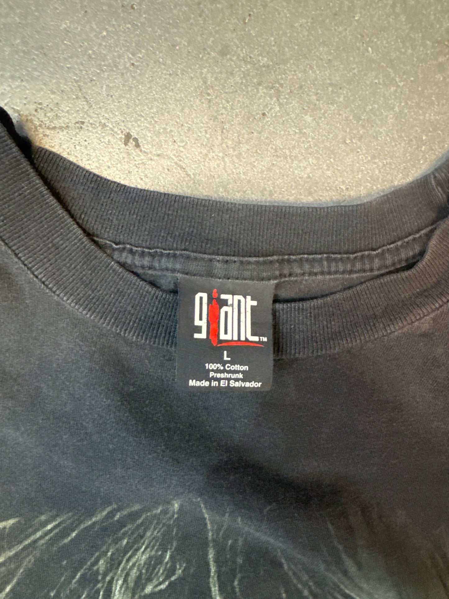 1998 KURT COBAIN BIG FACE SMILELY TEE (GIANT TAG)