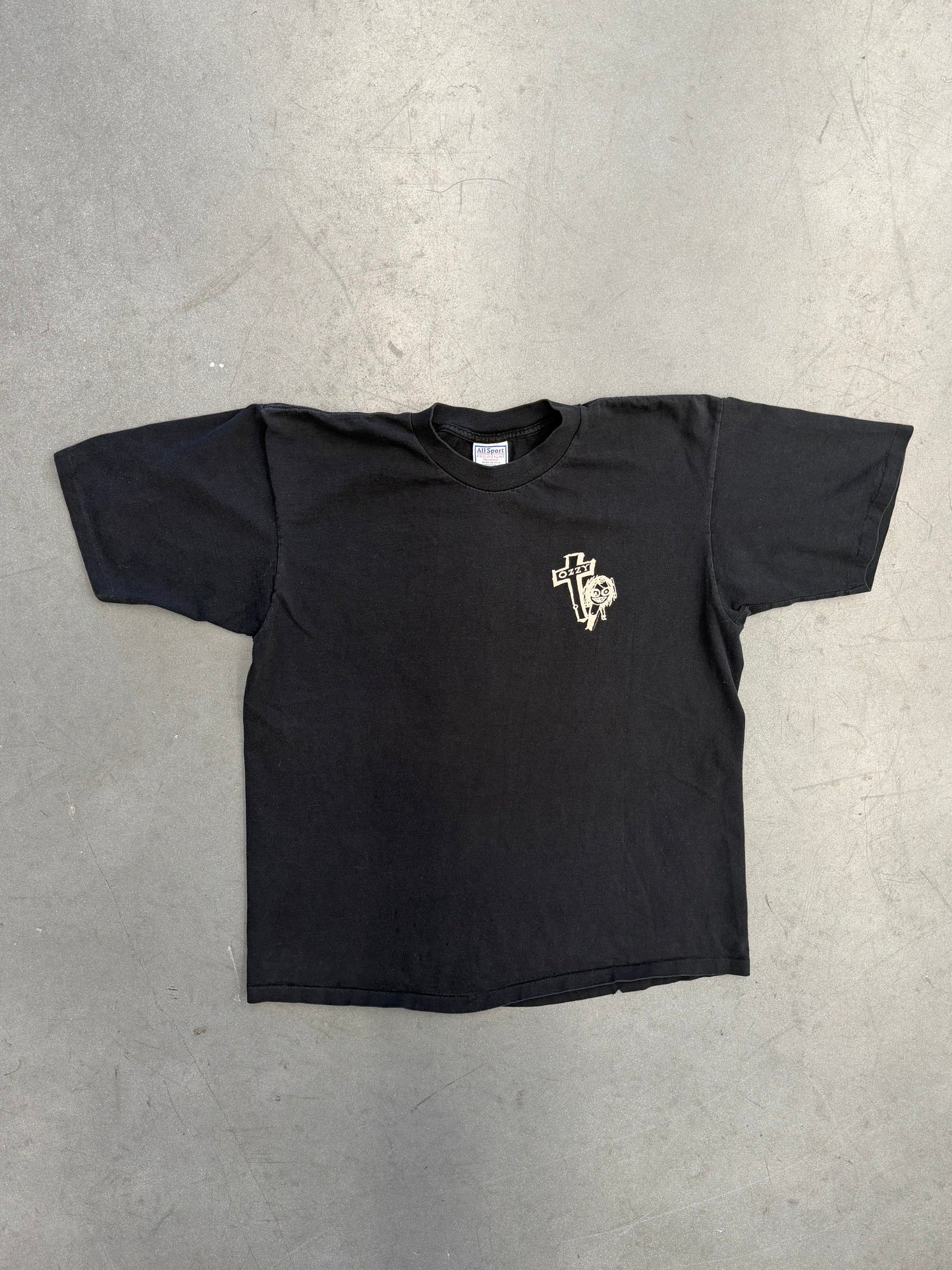1995 OZZY OSBOURNE OZZMOSIS ALBUM MULLET TEE (ALL SPORT TAG)