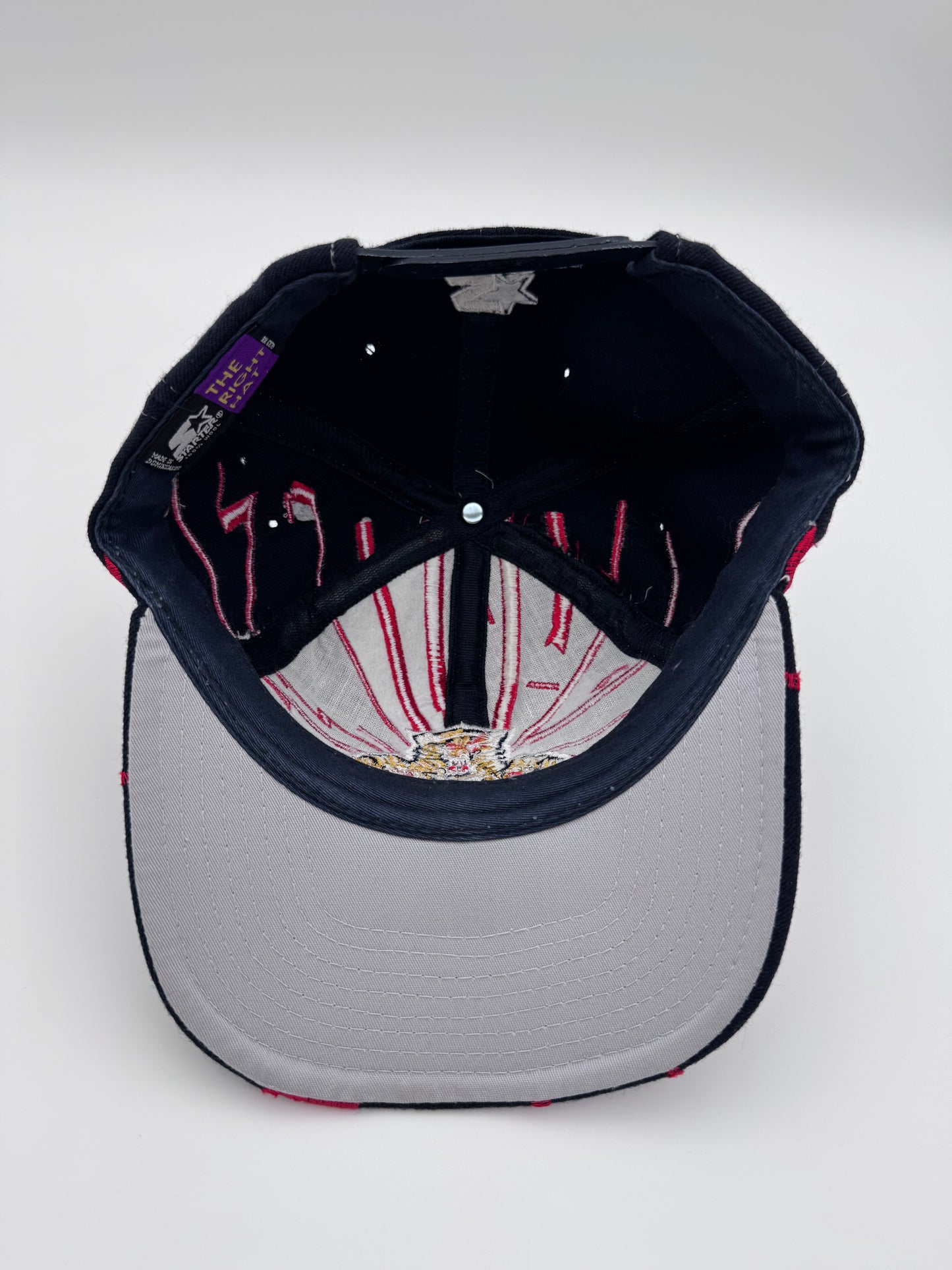 90S FLORIDA PANTHERS COLLISION STARTER SNAPBACK HAT